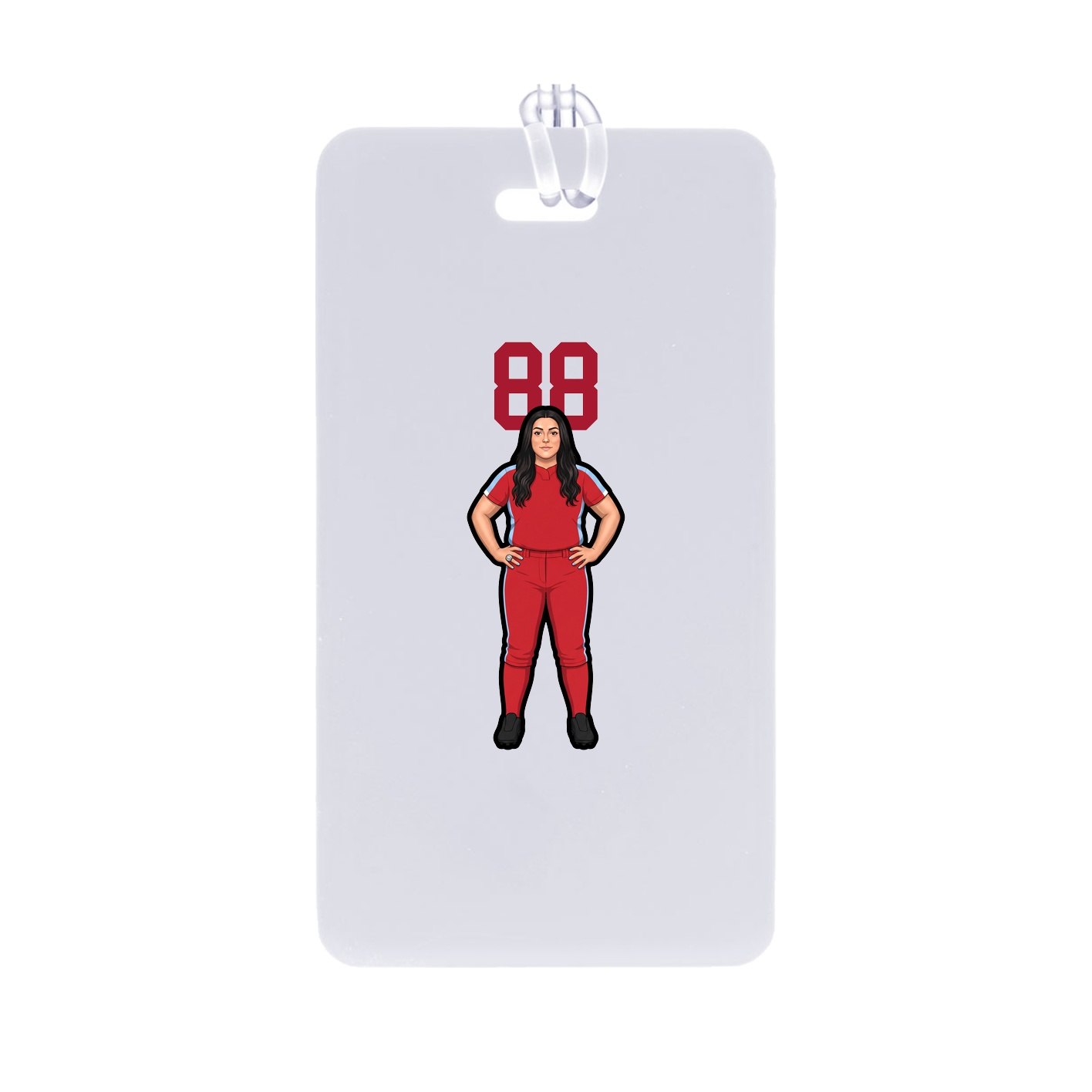 Bag Tag — Number Top in Classic