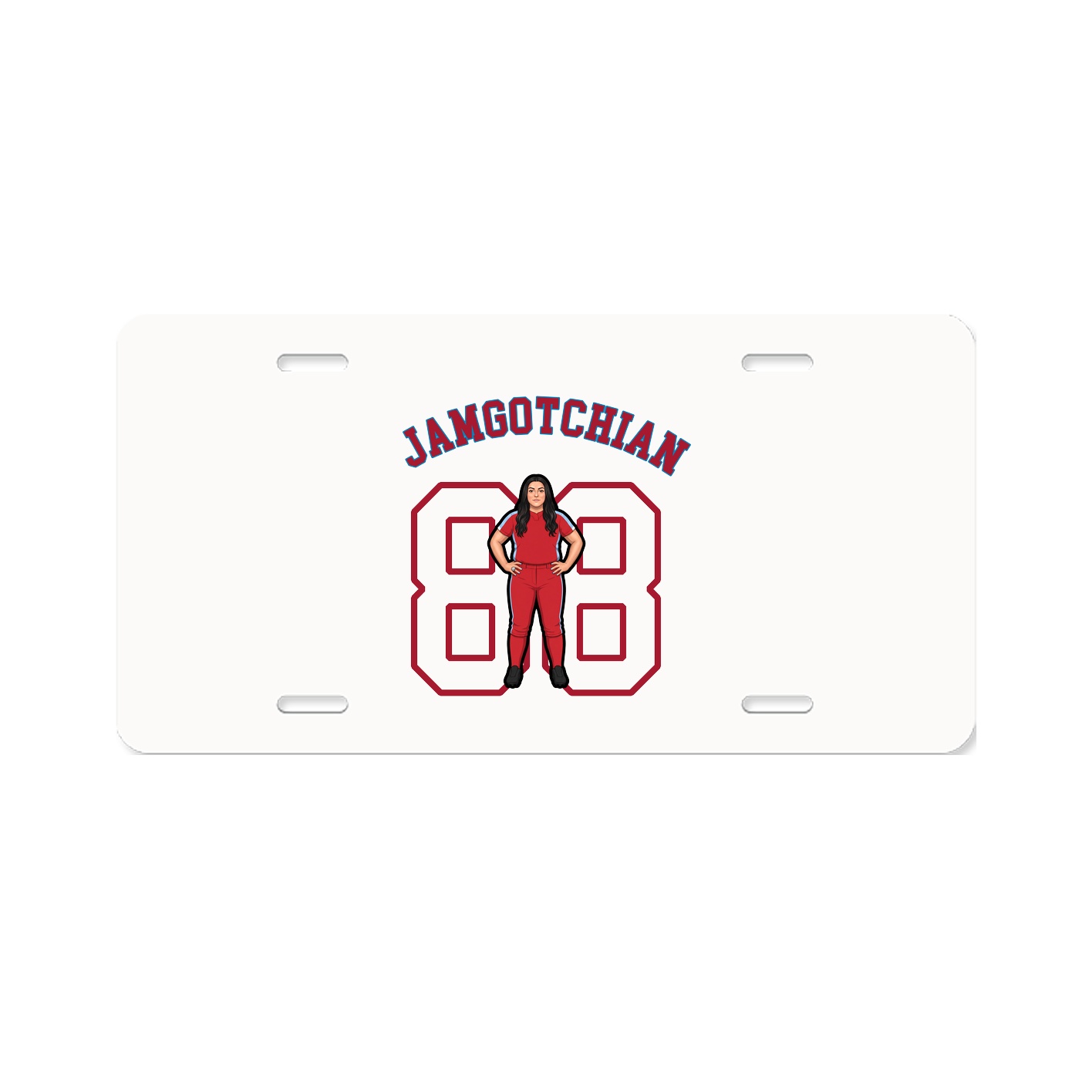 License Plate — Shirsey Arch in Classic