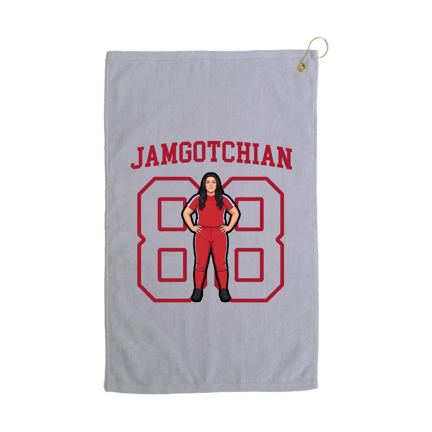 Golf Towel — Shirsey in Grey