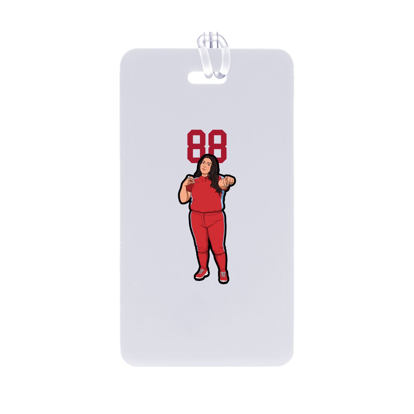 Bag Tag — Number Top in Classic