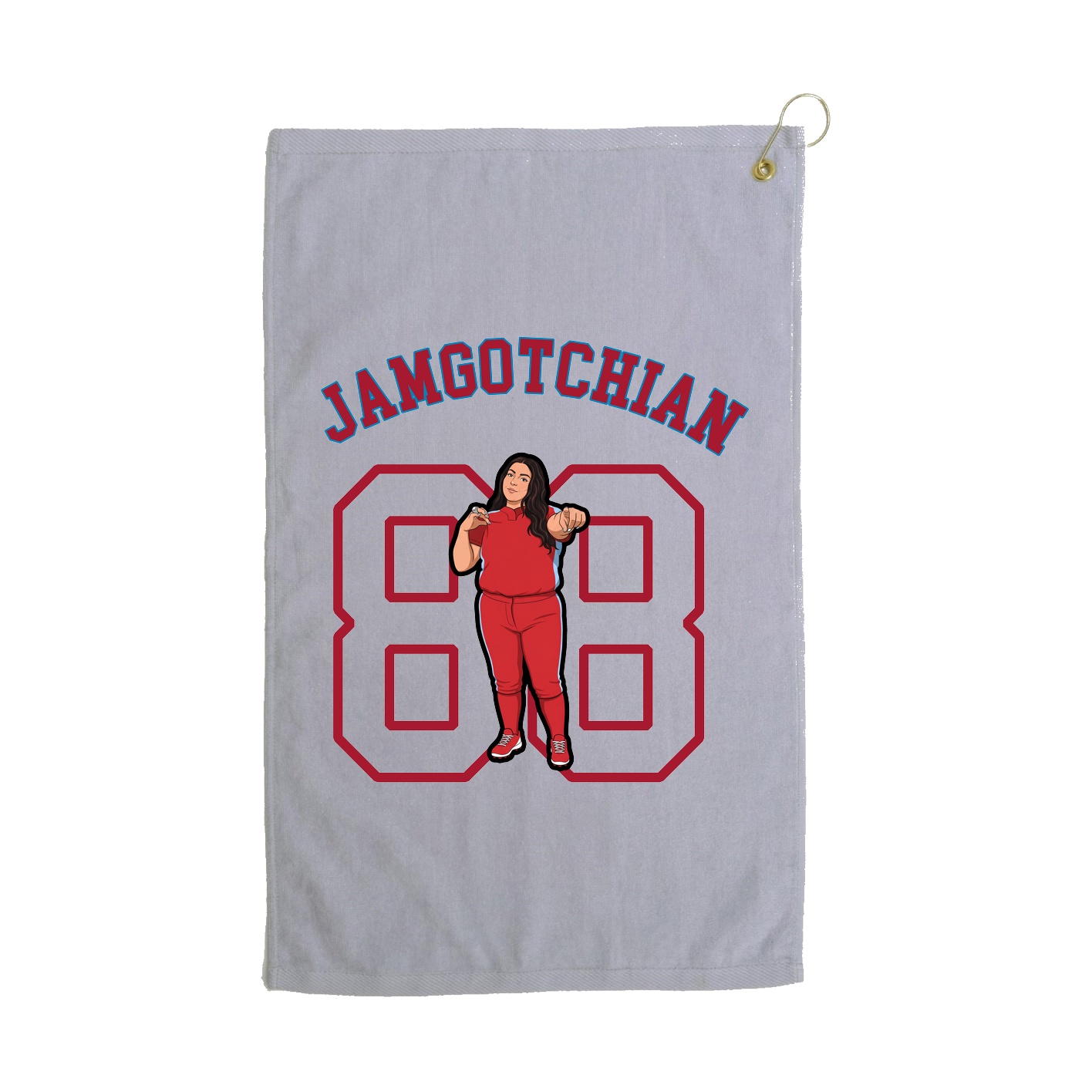 Golf Towel — Shirsey Arch in Grey