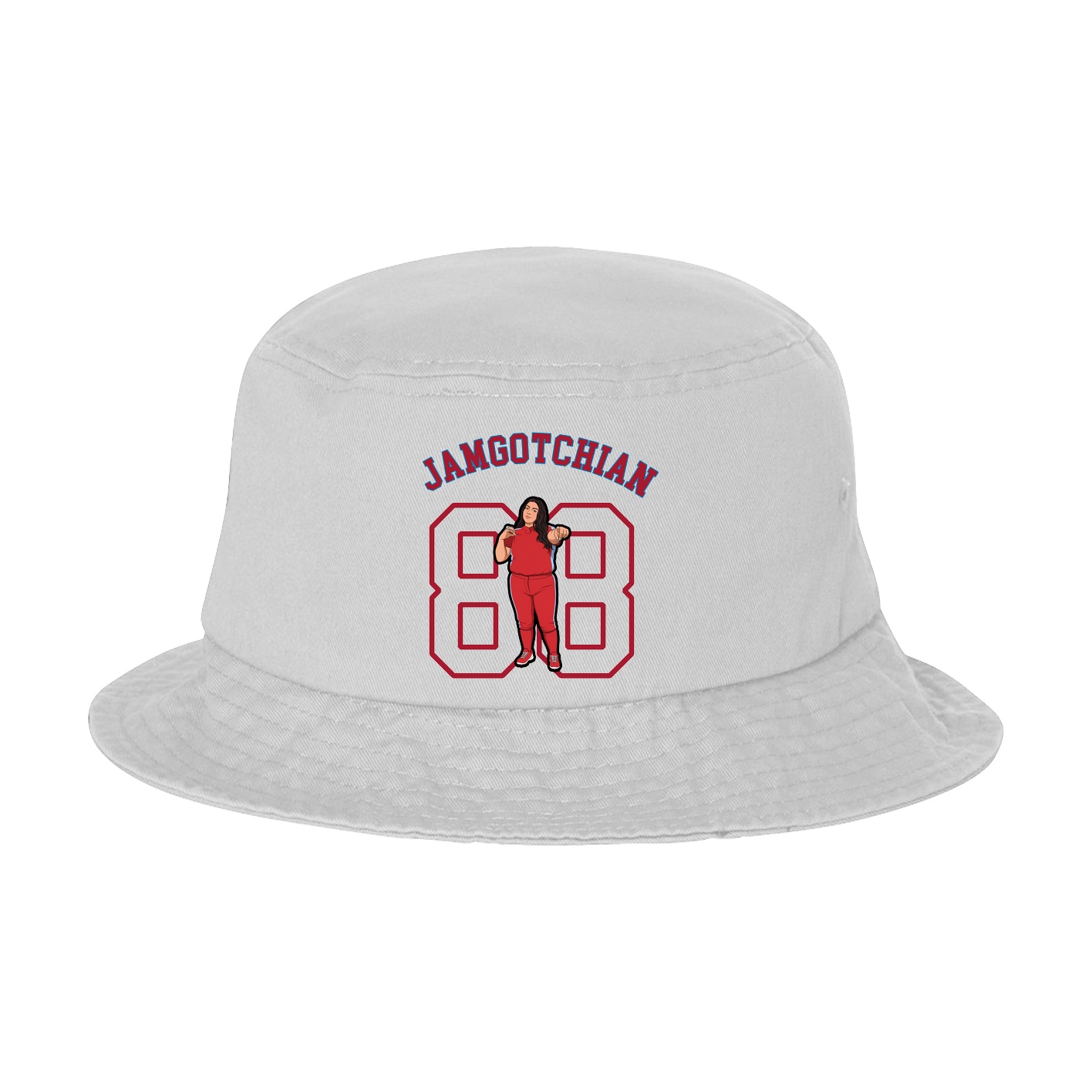 Bucket Cap — Shirsey Arch in White