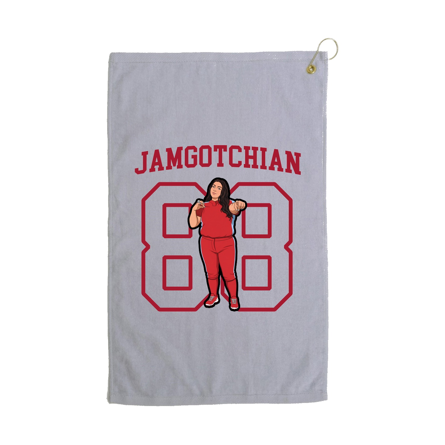 Golf Towel — Shirsey in Grey