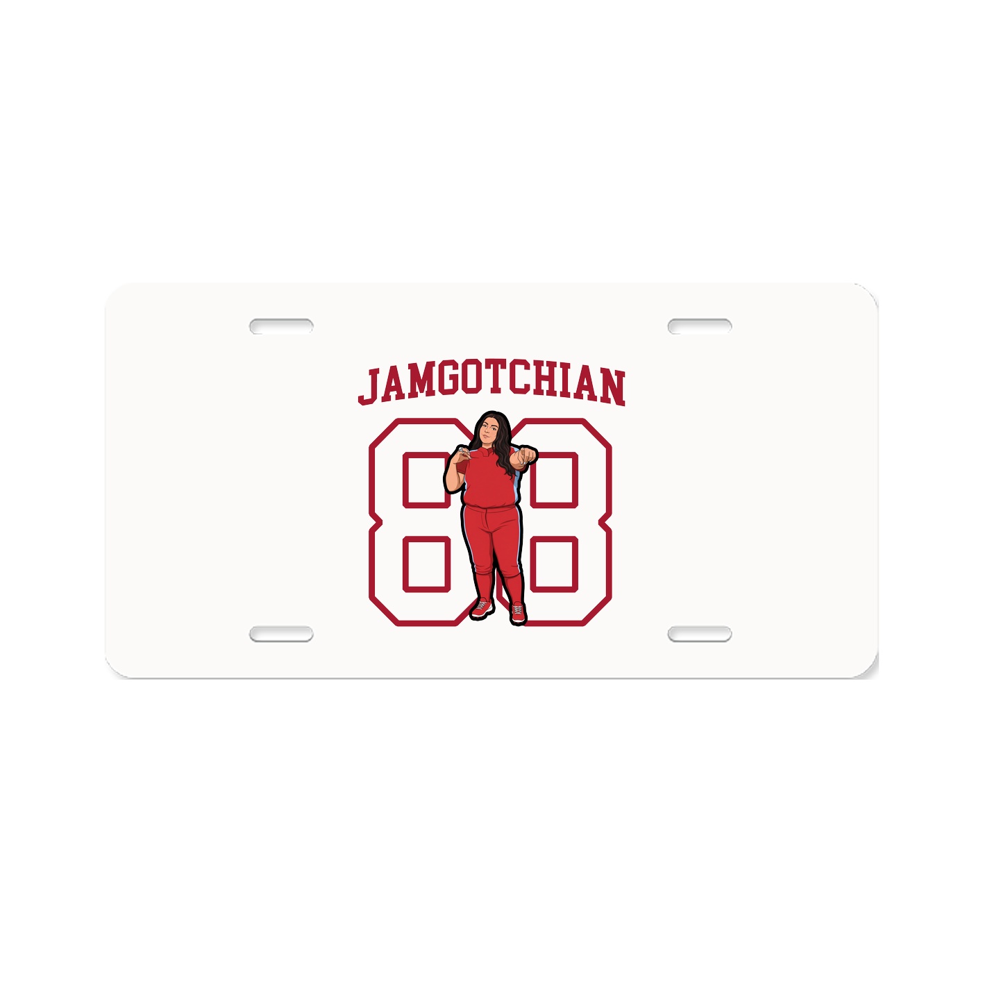 License Plate — Shirsey in Classic