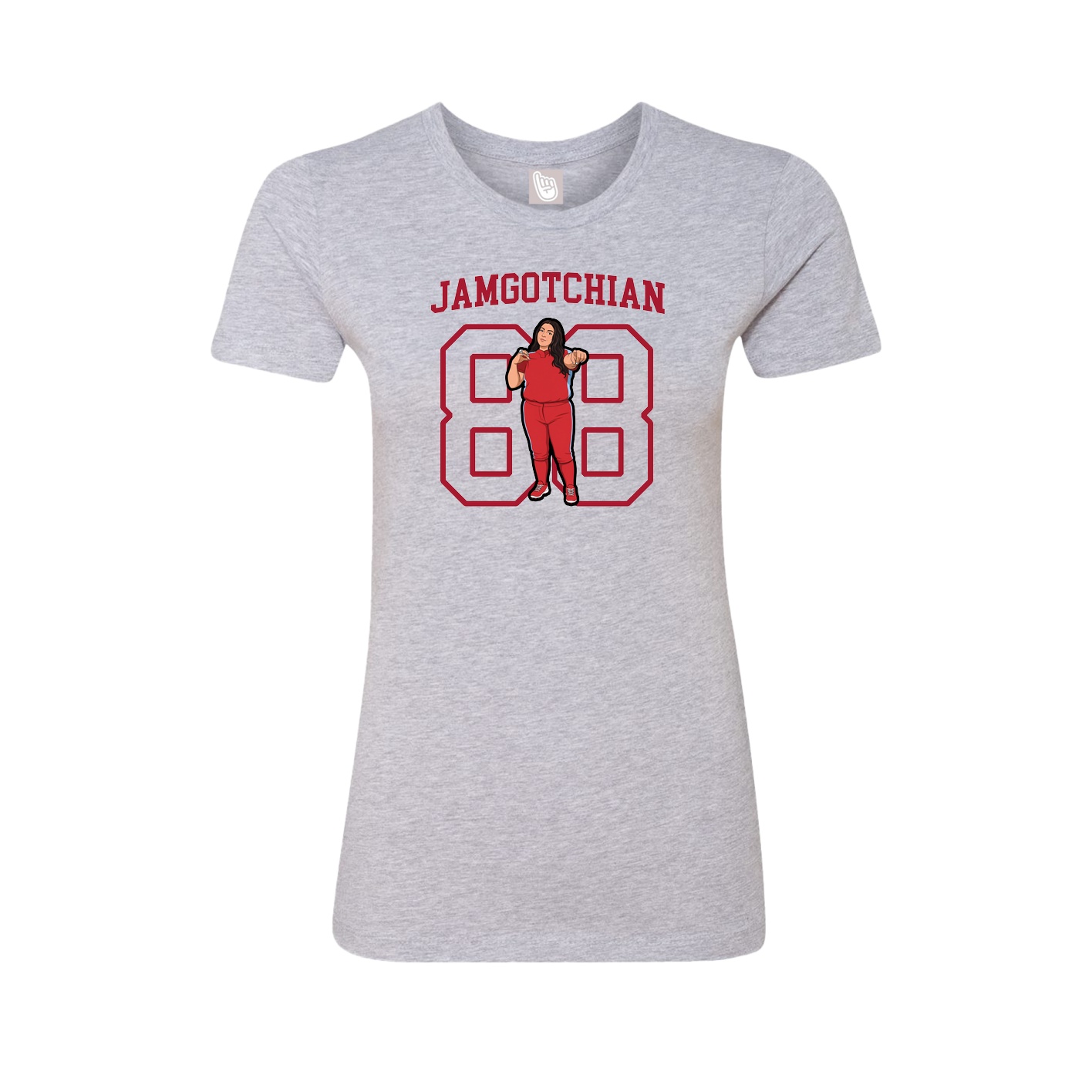 Womens Tee — Shirsey in Grey