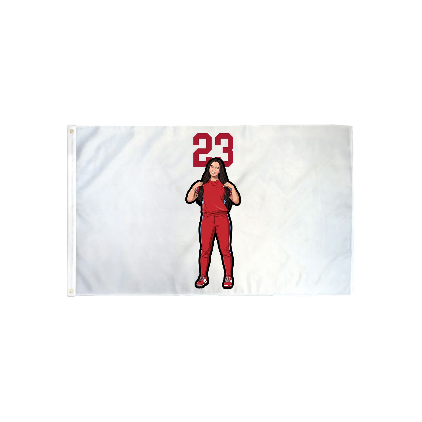 3x5 Flag — Number Top in Classic