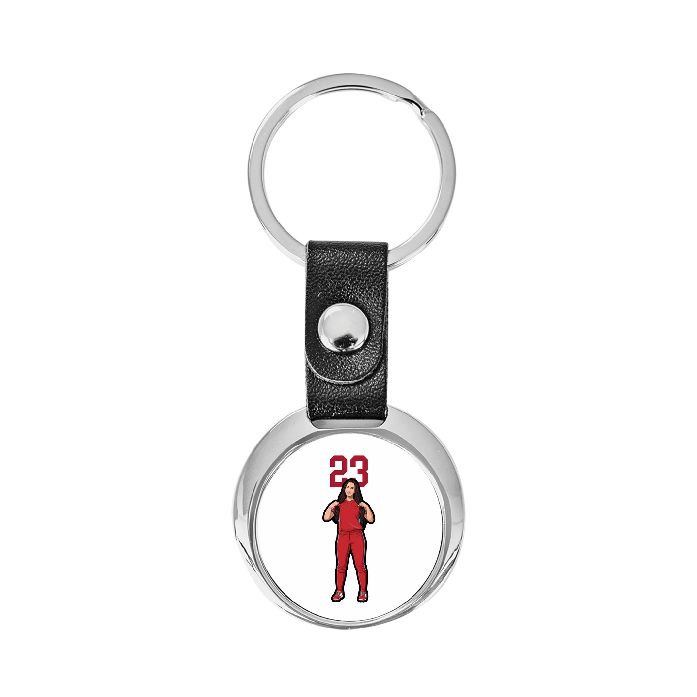 Key Chain — Number Top in Classic