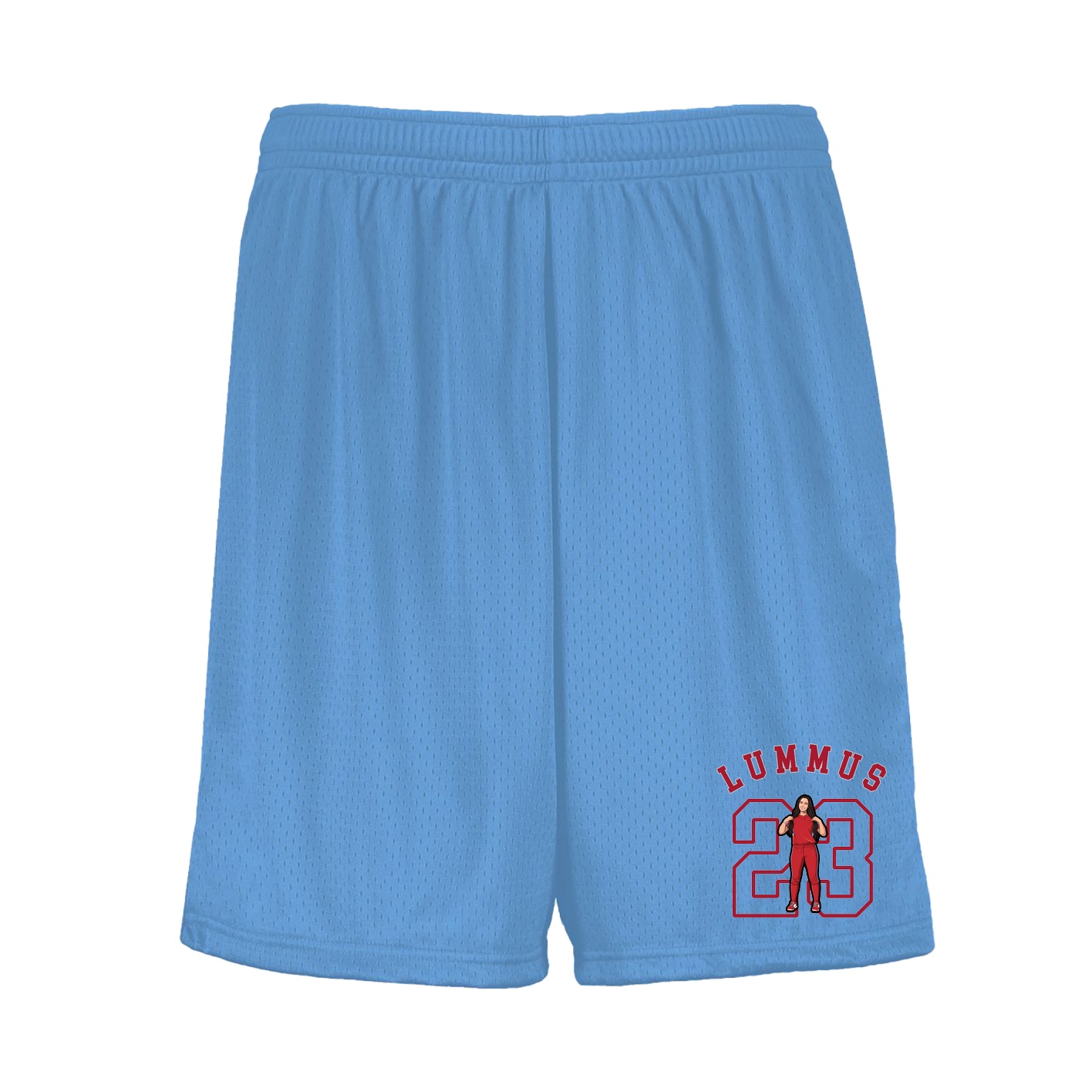 Shorts — Shirsey Arch in Light Blue