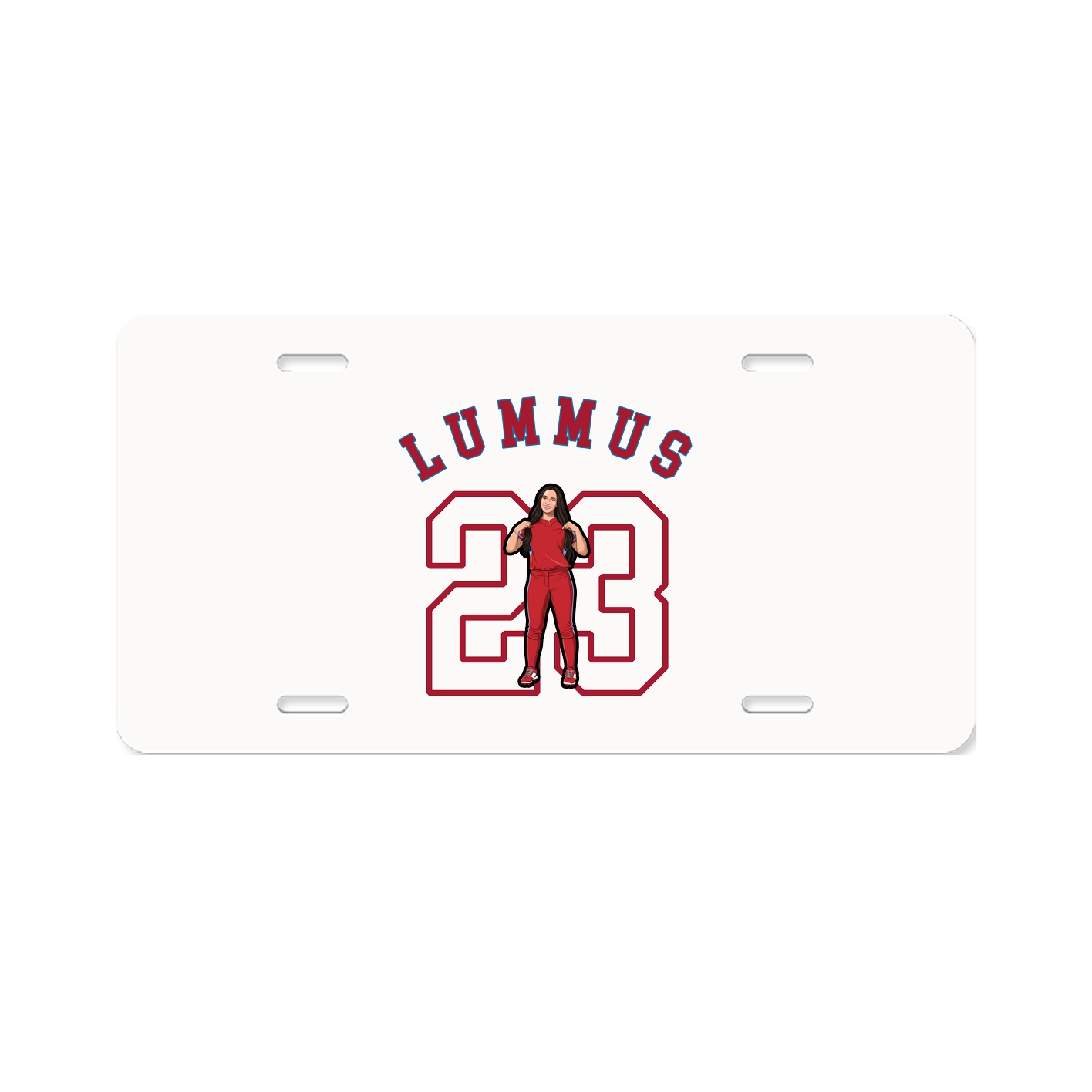 License Plate — Shirsey Arch in Classic