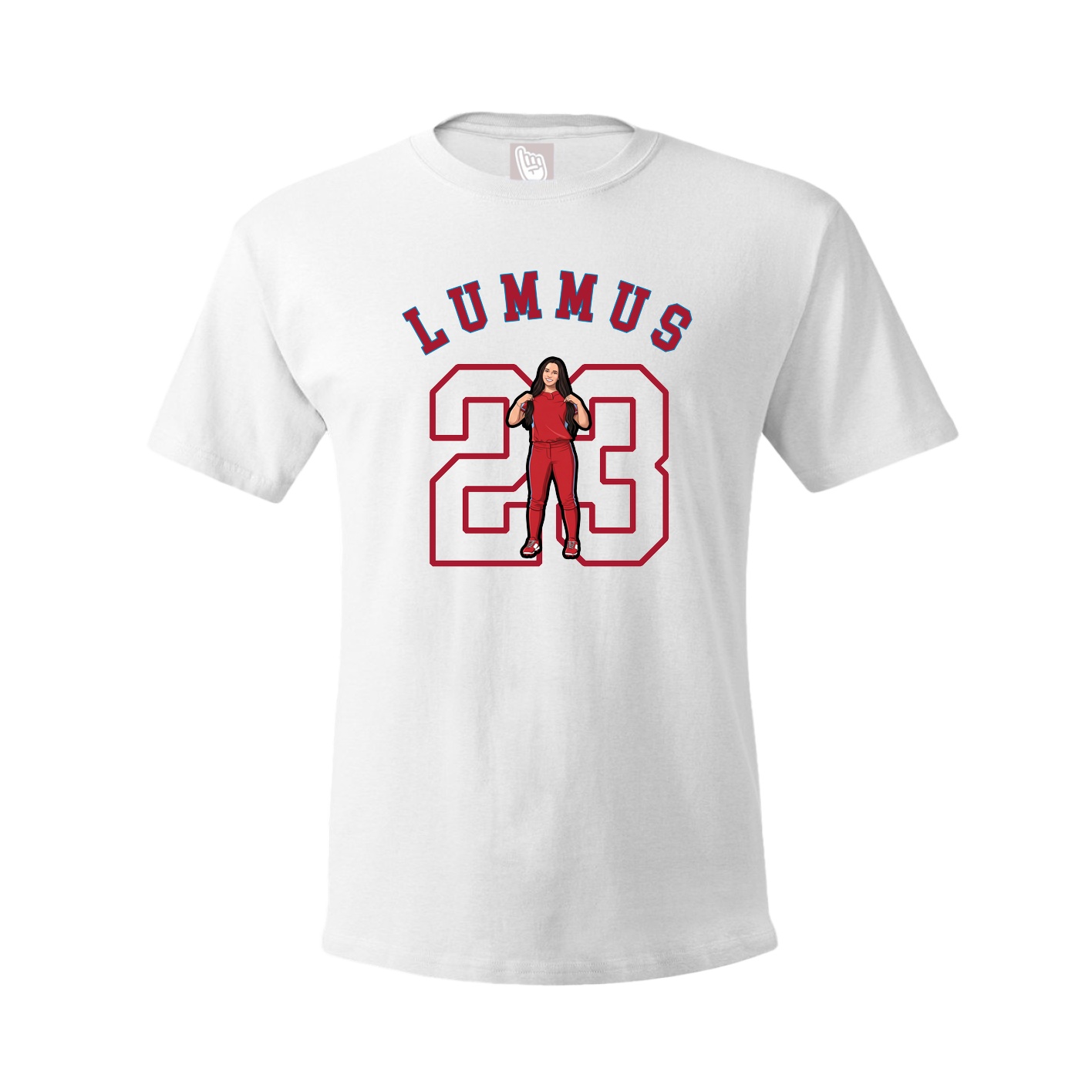 Tee — Shirsey Arch in White