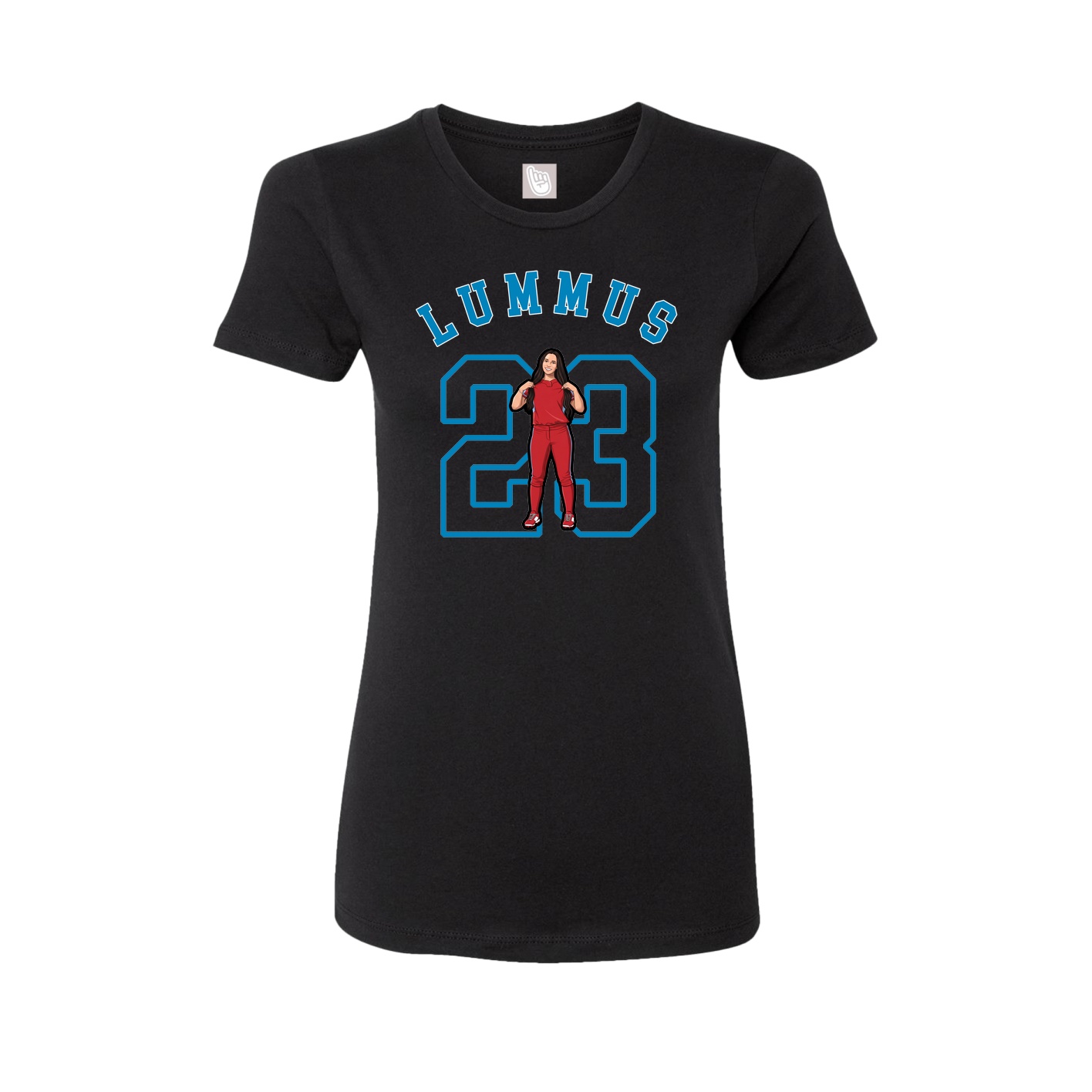 Womens Tee — Shirsey Arch in Black