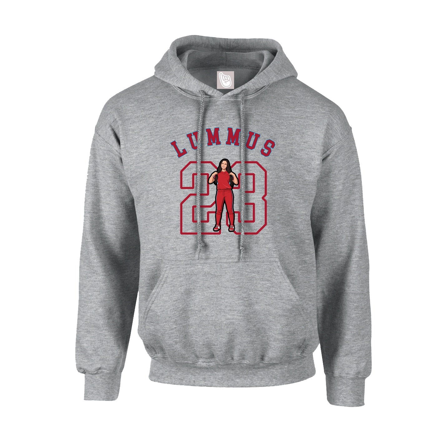 Hoodie — Shirsey Arch in Grey