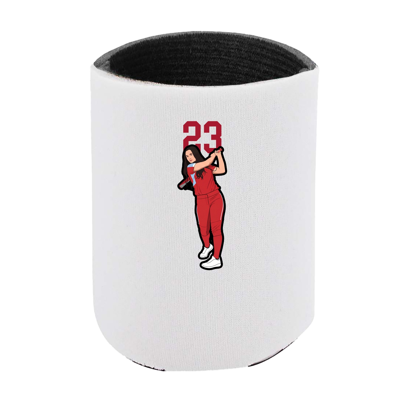 Can Holder — Number Top in White