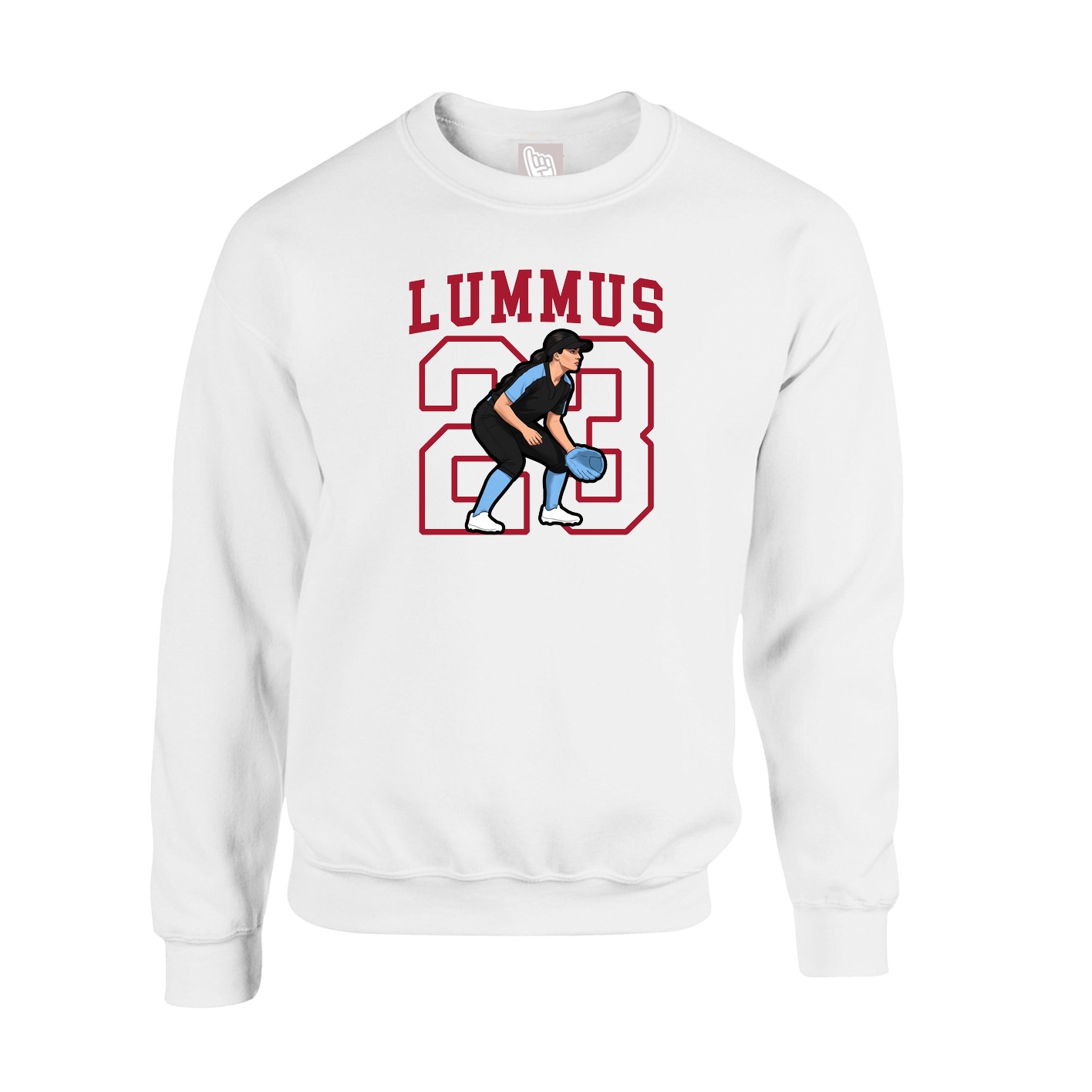 Fleece Crew — Shirsey in White