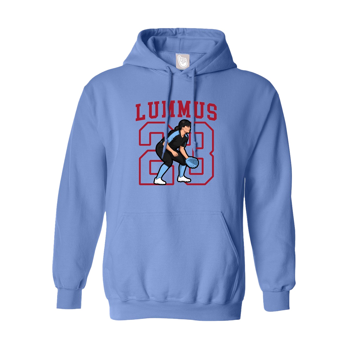Youth Hoodie — Shirsey in Powder Blue