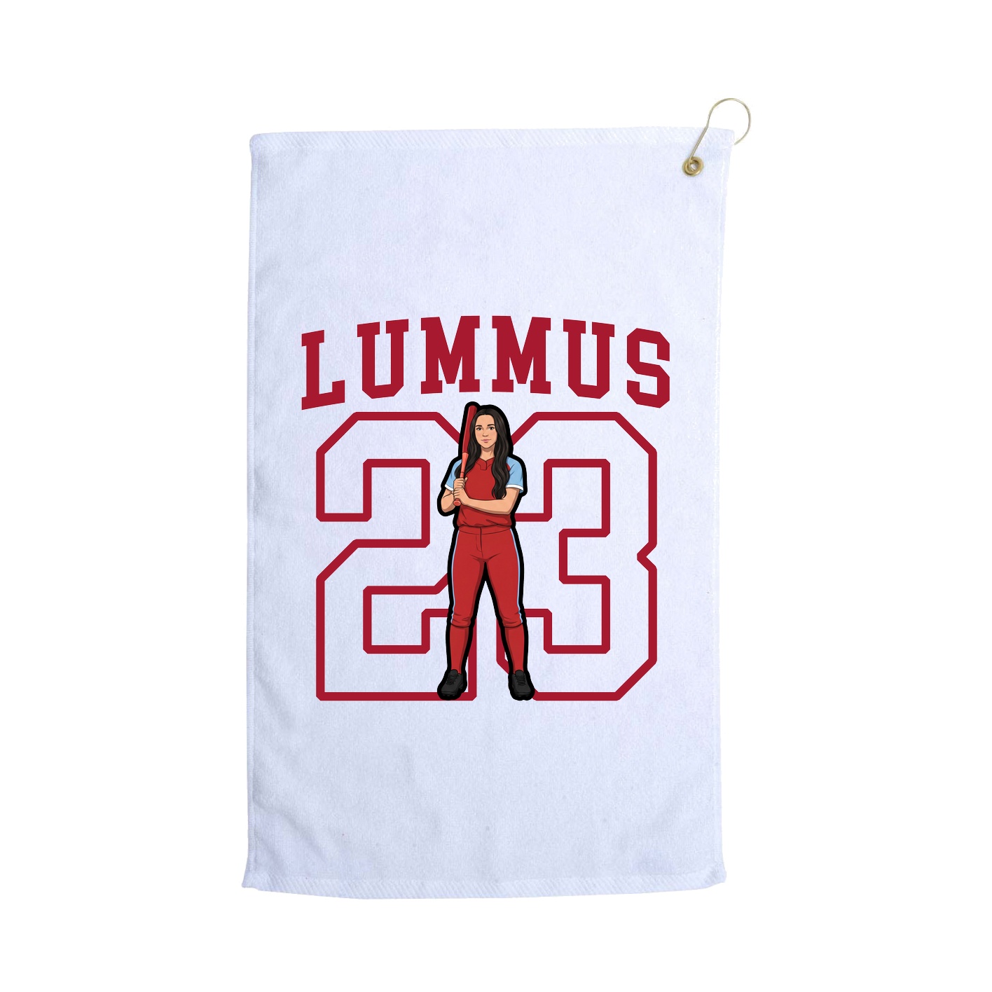 Golf Towel — Shirsey in White