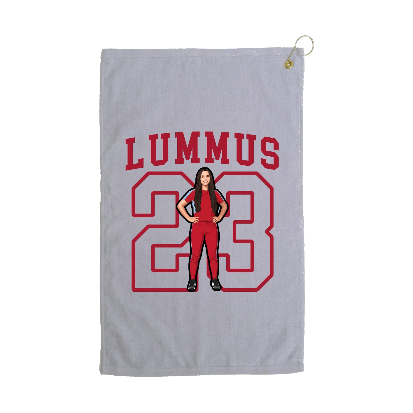 Golf Towel — Shirsey in Grey