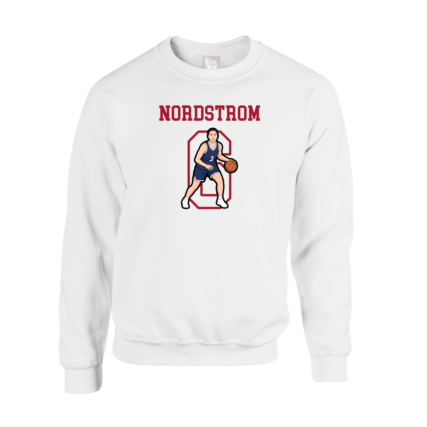 Fleece Crew — Shirsey in White