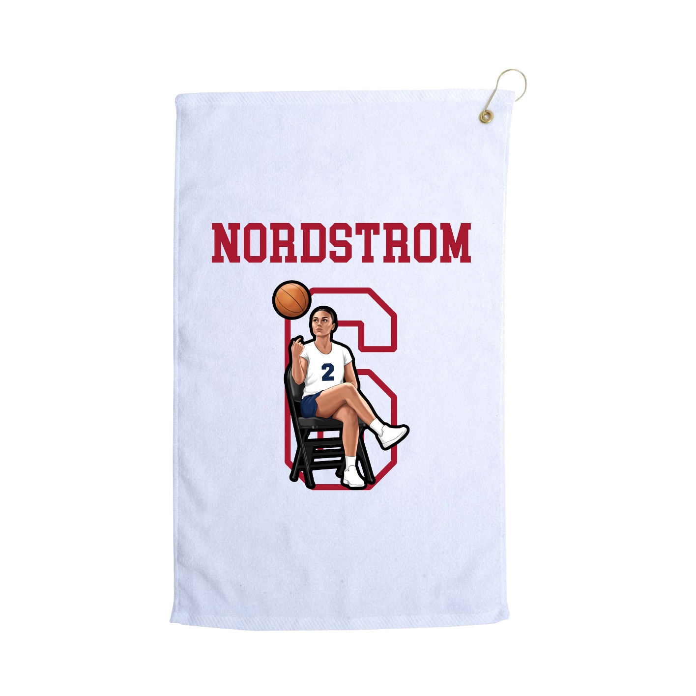 Golf Towel — Shirsey in White