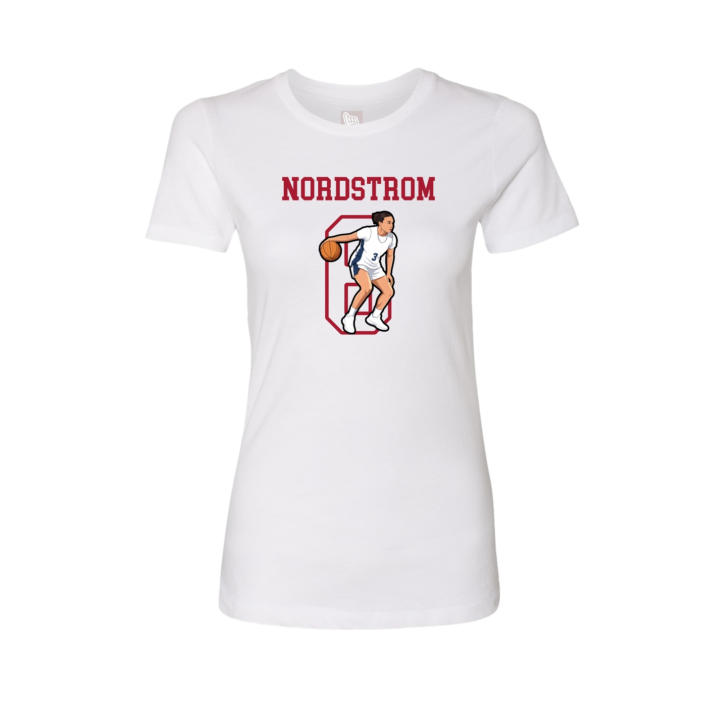 Fitted Women's Tee — Shirsey in White