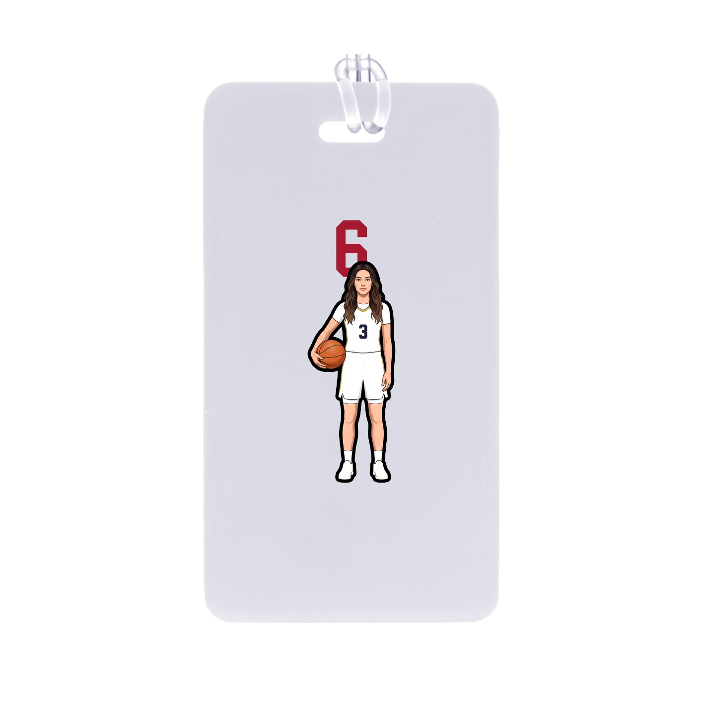 Bag Tag — Number Top in Classic