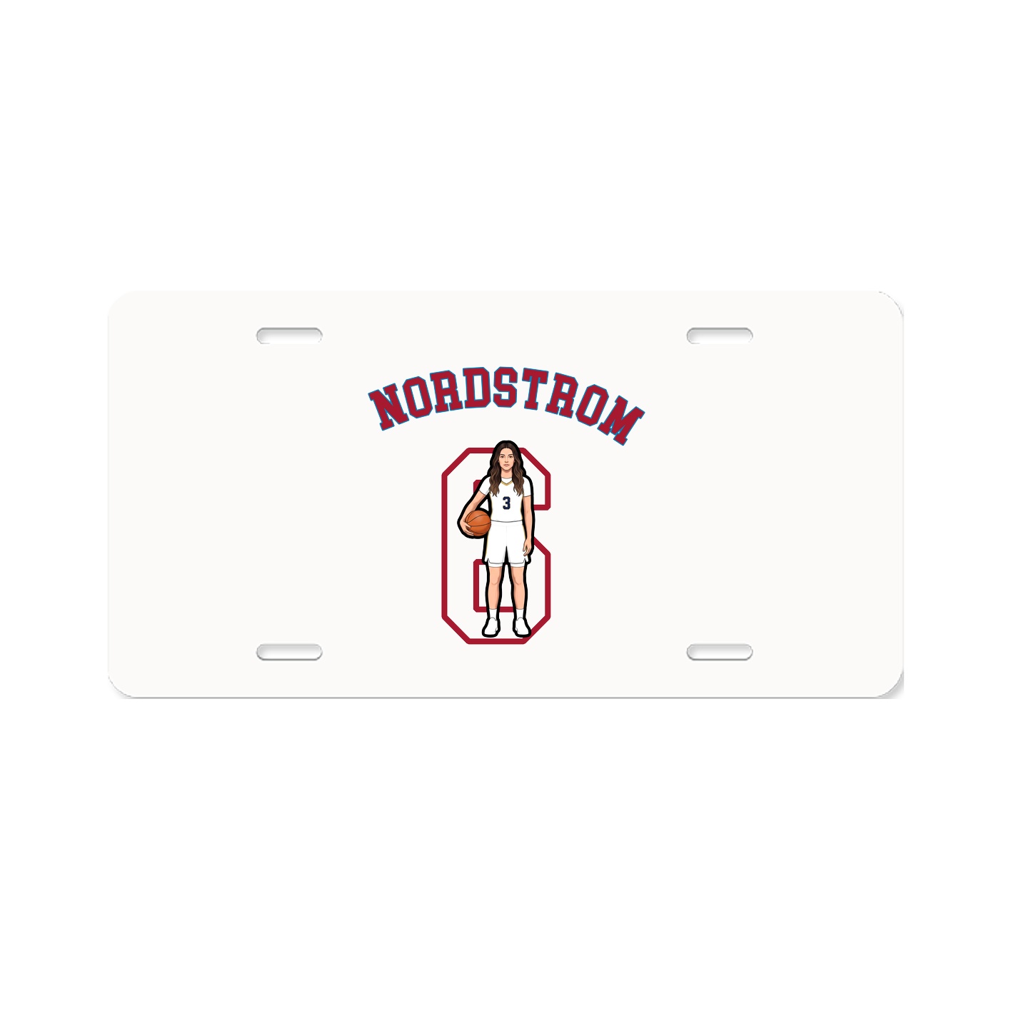 License Plate — Shirsey Arch in Classic