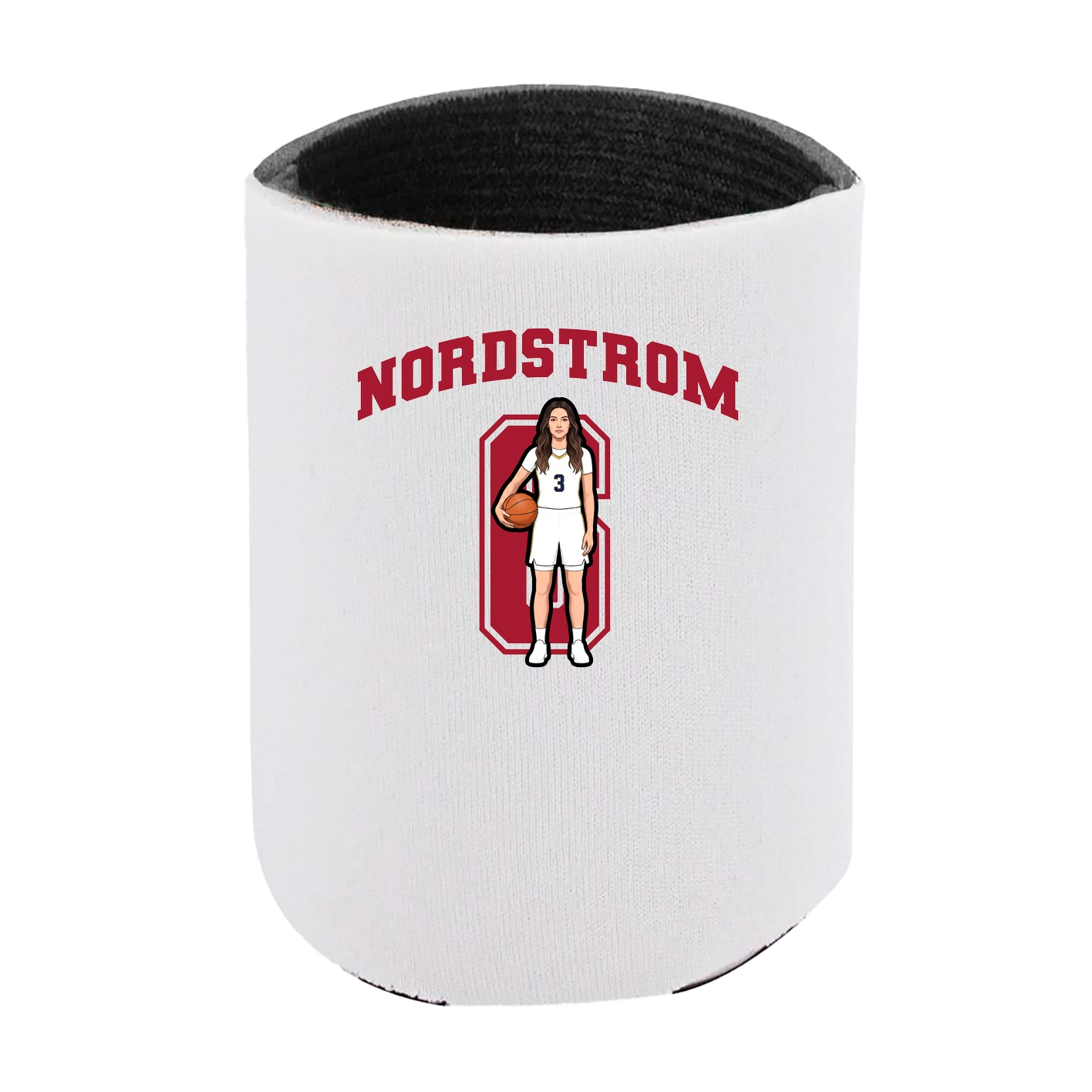 Can Holder — Number in White