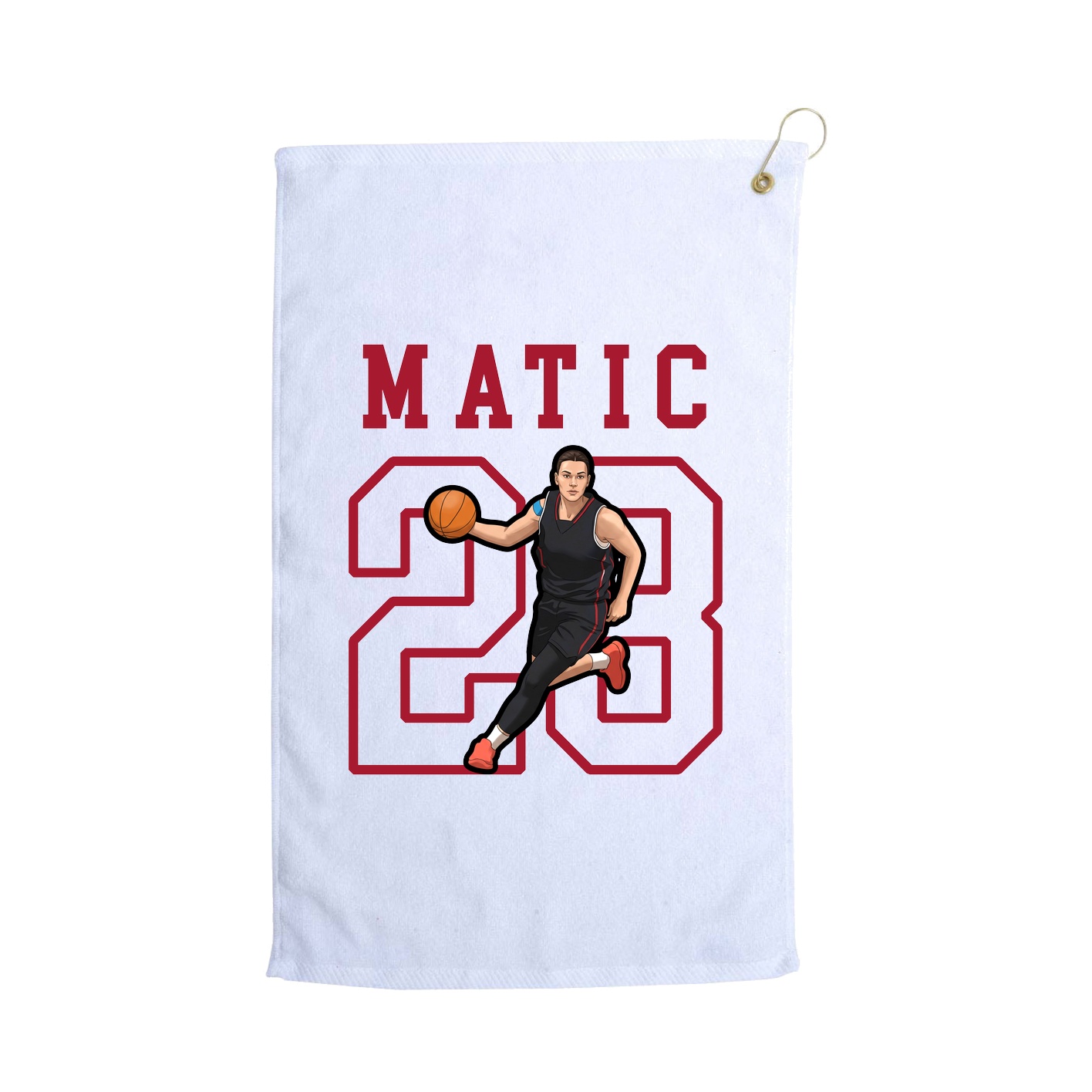 Golf Towel — Shirsey in White