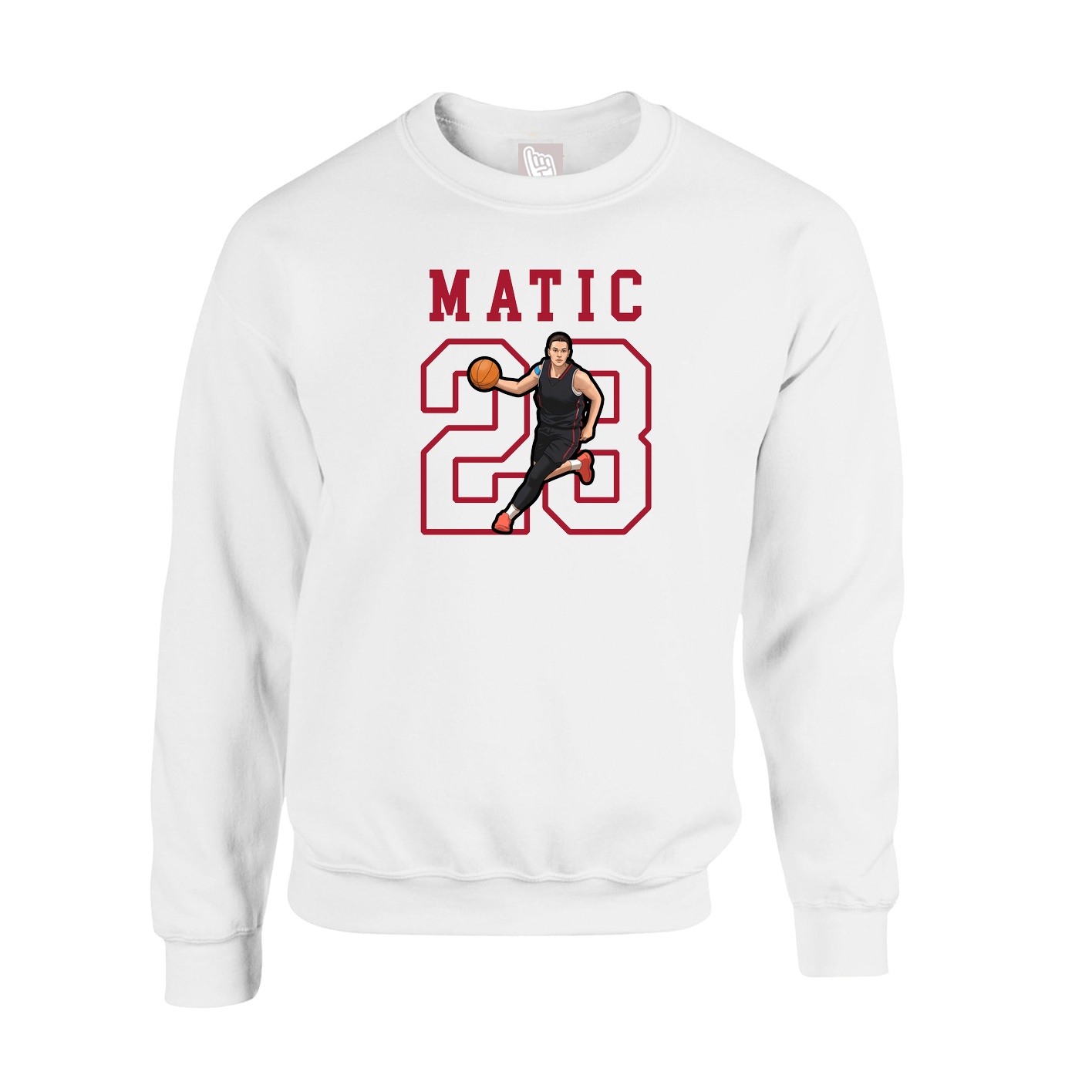 Fleece Crew — Shirsey in White