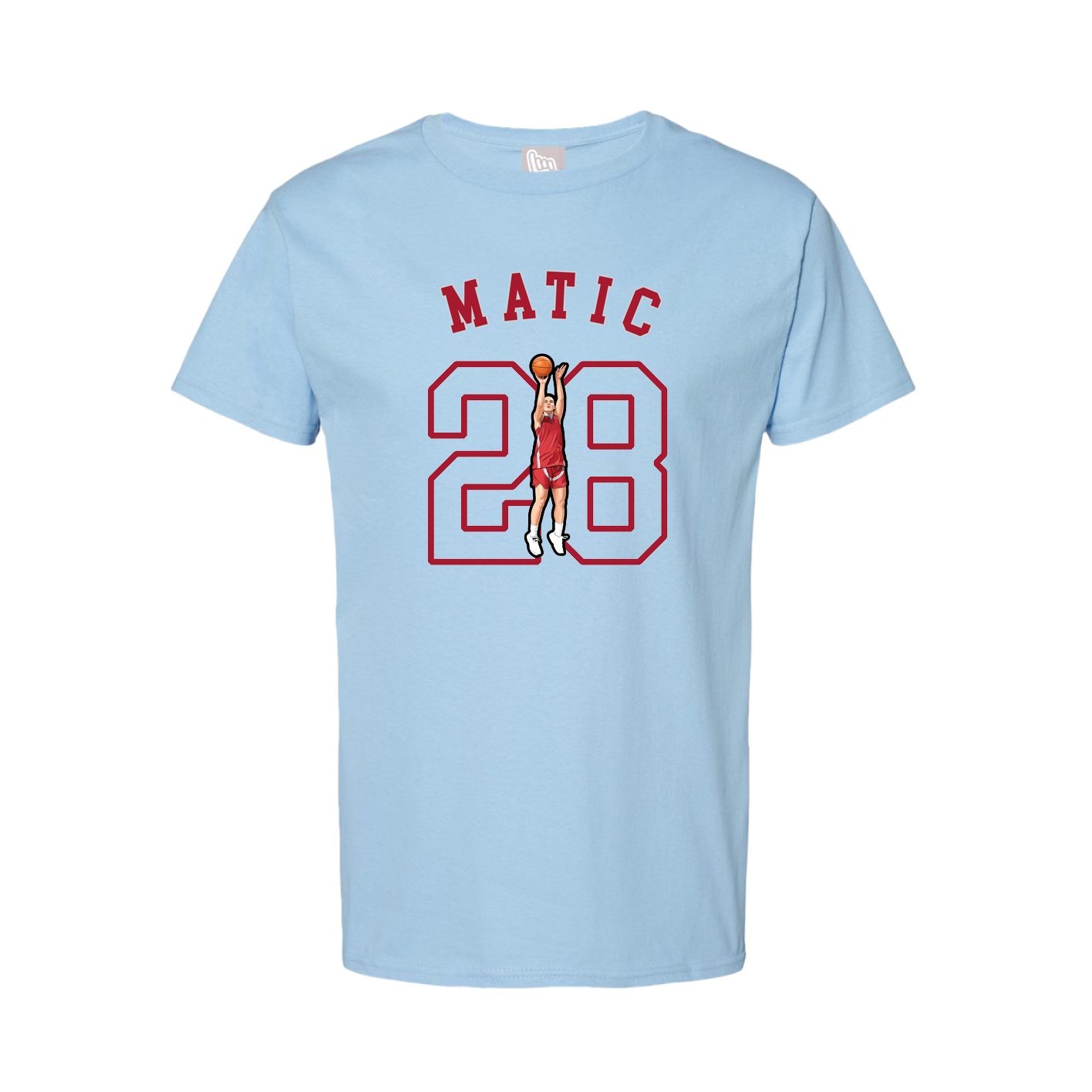 Youth Tee — Shirsey Arch in Light Blue