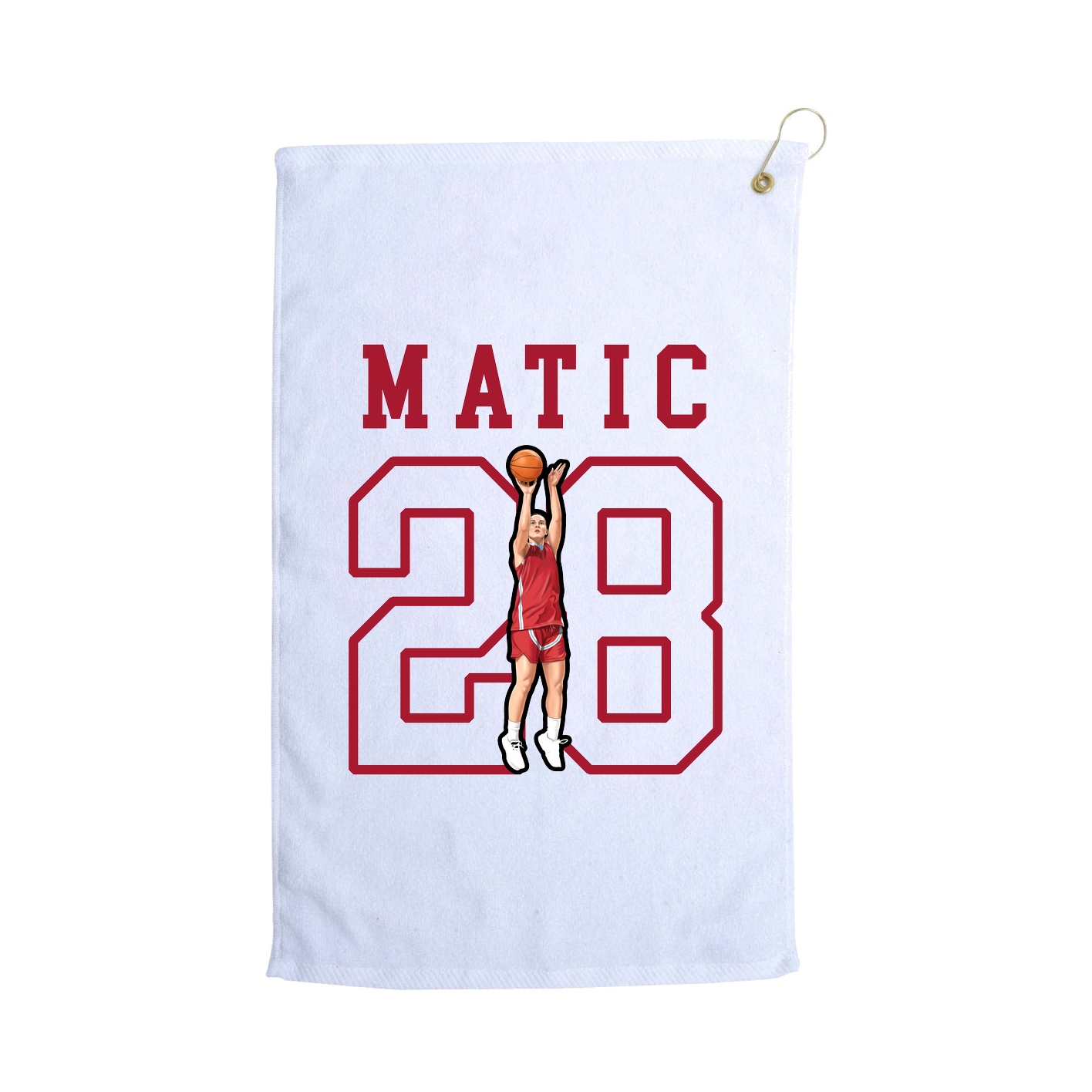 Golf Towel — Shirsey in White