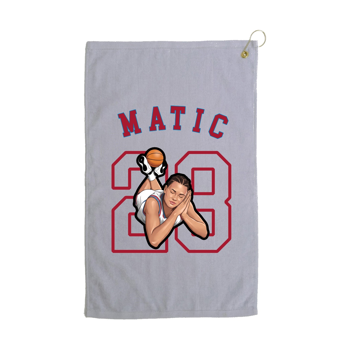 Golf Towel — Shirsey Arch in Grey