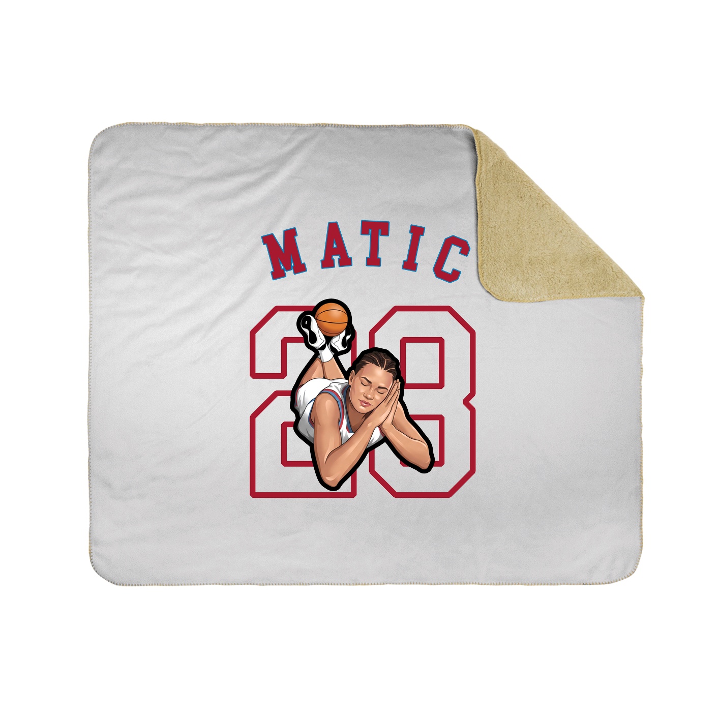 Throw Blanket — Shirsey Arch in White