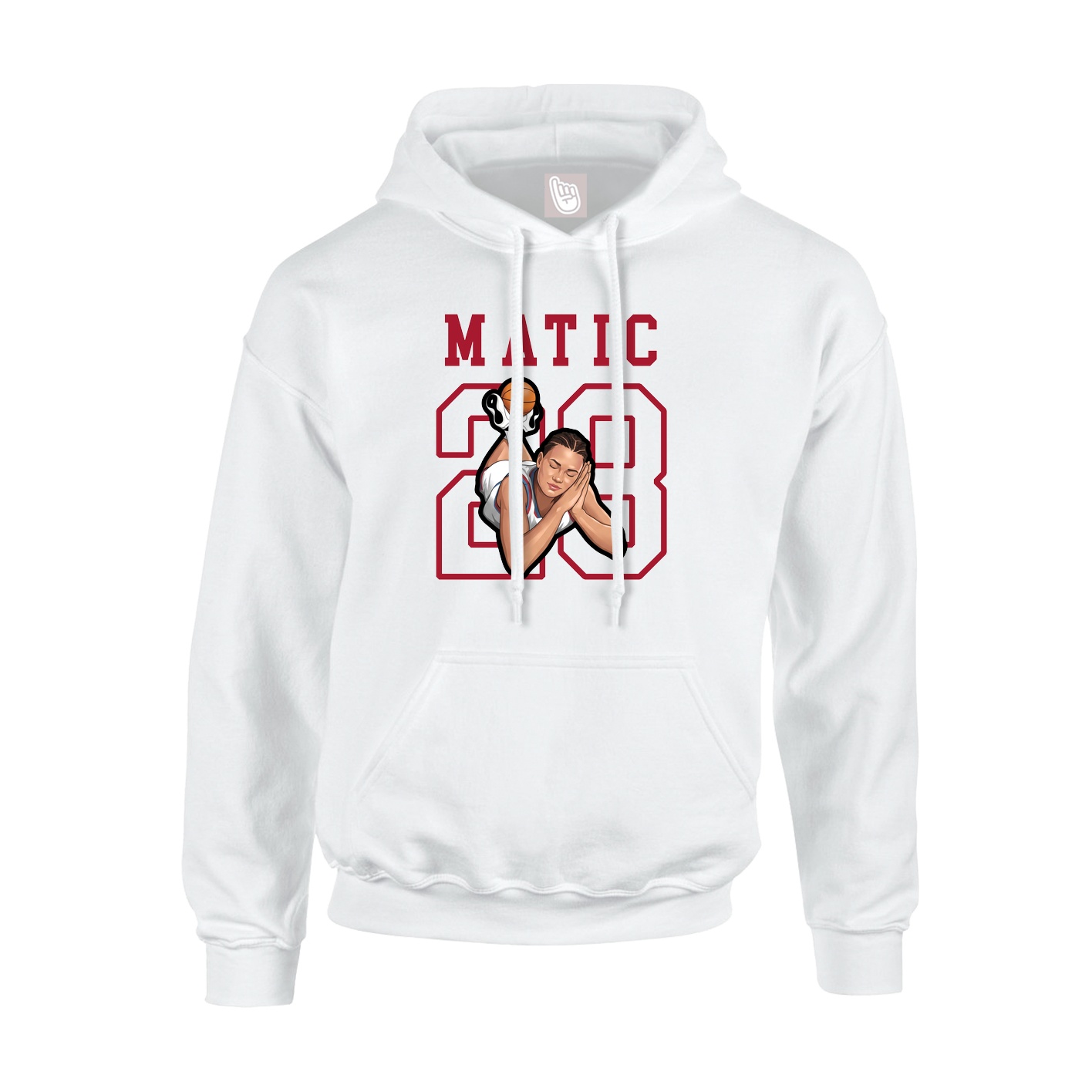 Youth Hoodie — Shirsey in White