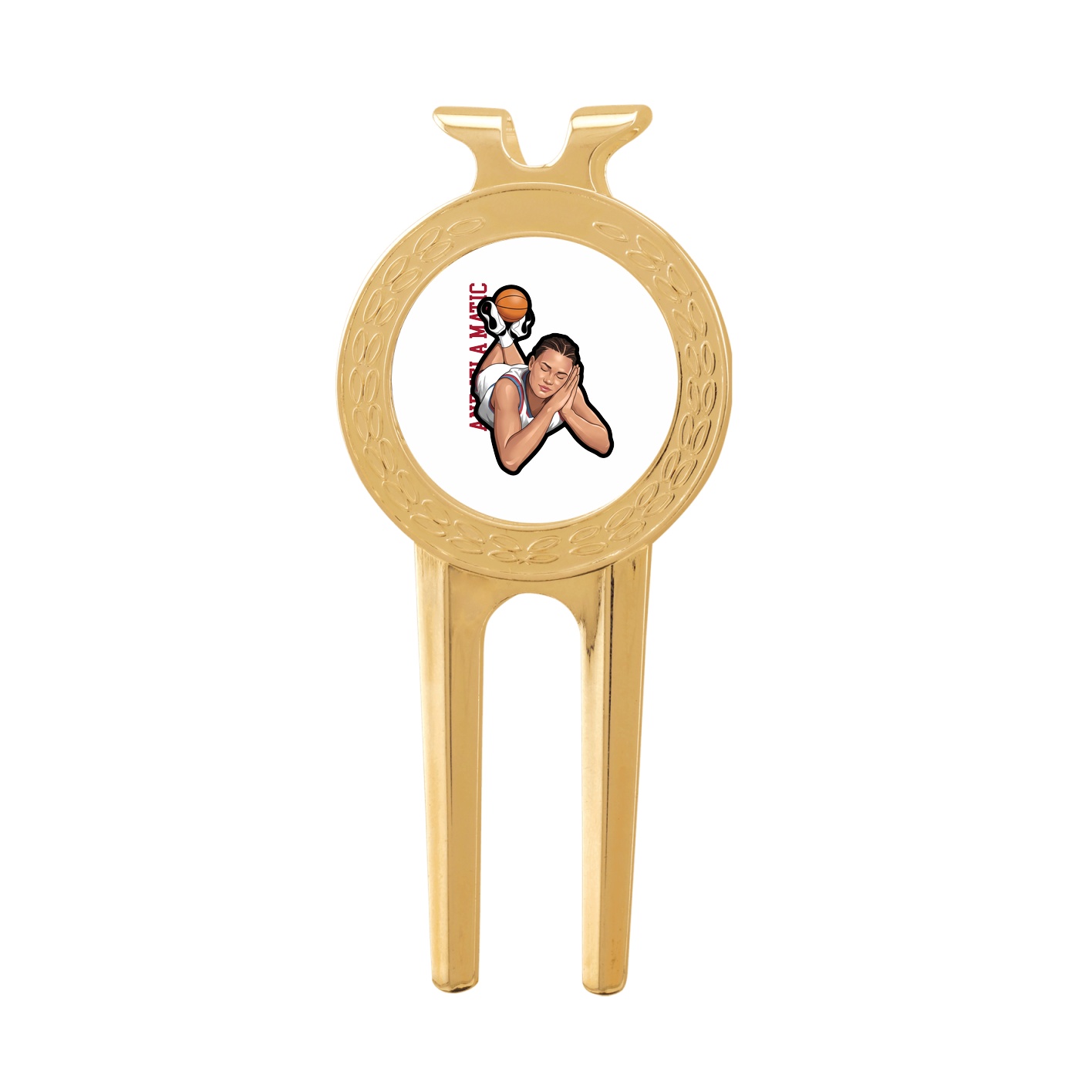 Divot Tool with Ball Marker — Name Vertical in Classic