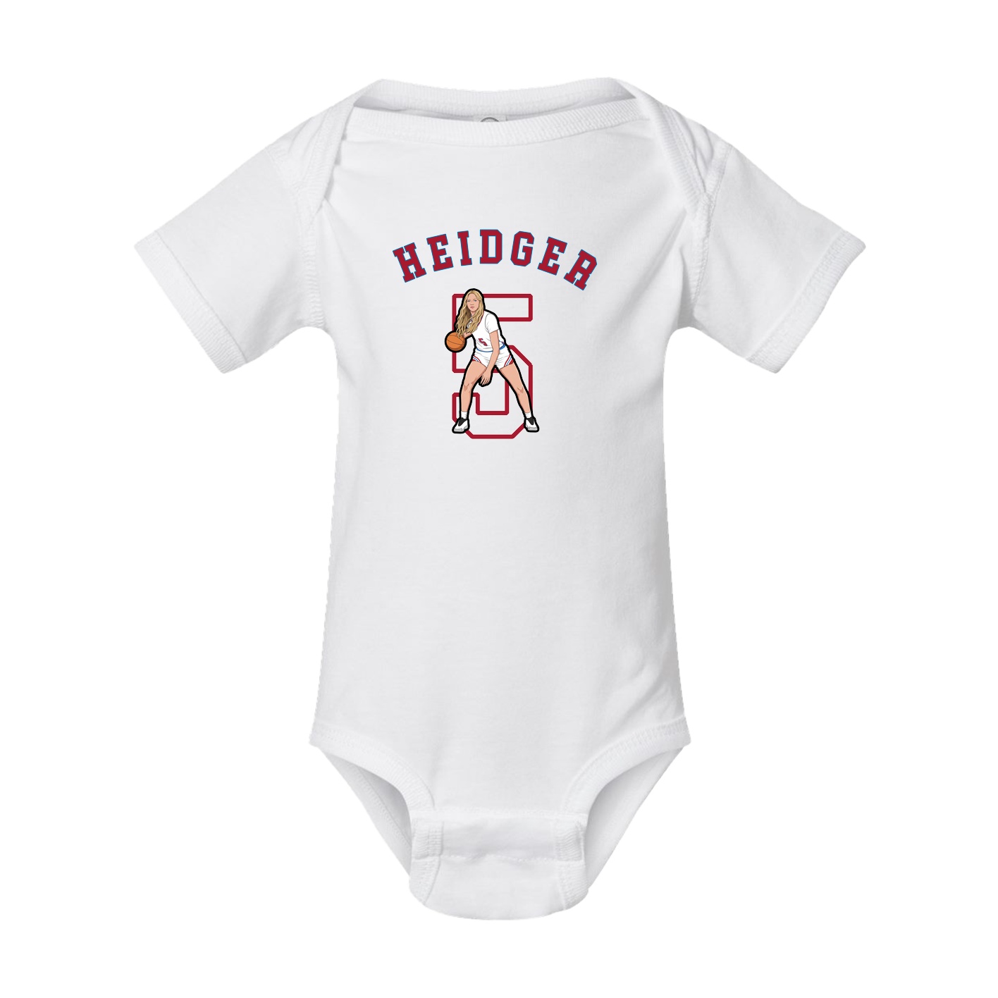 Baby Onesie — Shirsey Arch in White