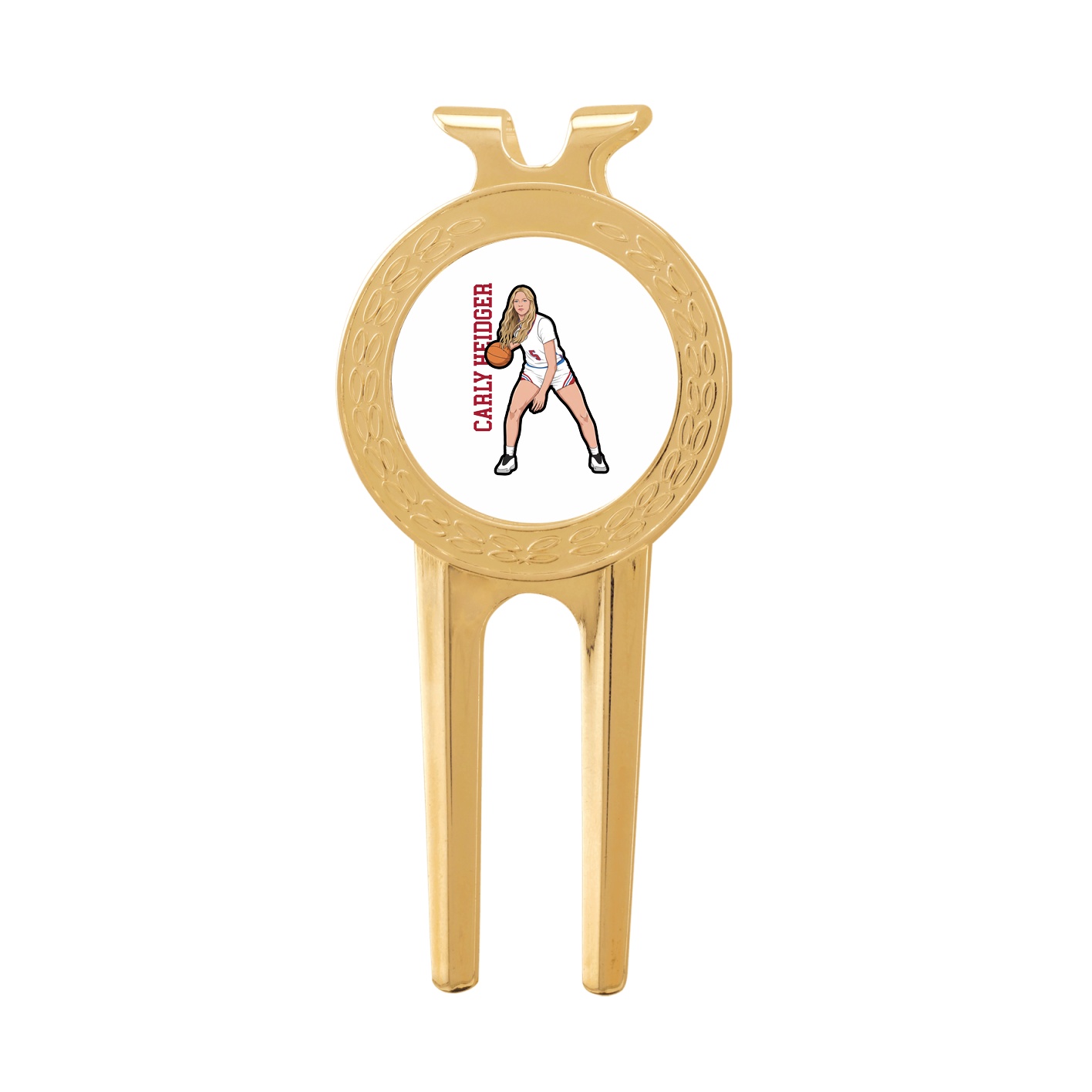 Divot Tool with Ball Marker — Name Vertical in Classic
