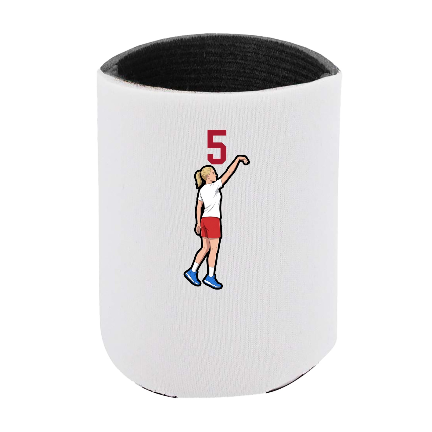 Can Holder — Number Top in White
