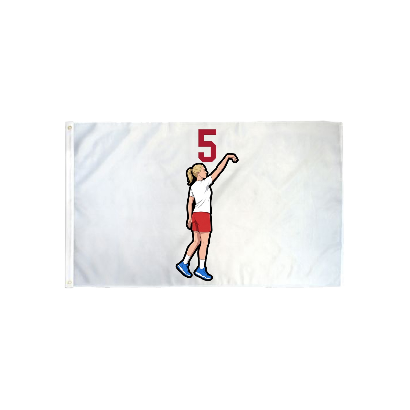 3x5 Flag — Number Top in Classic