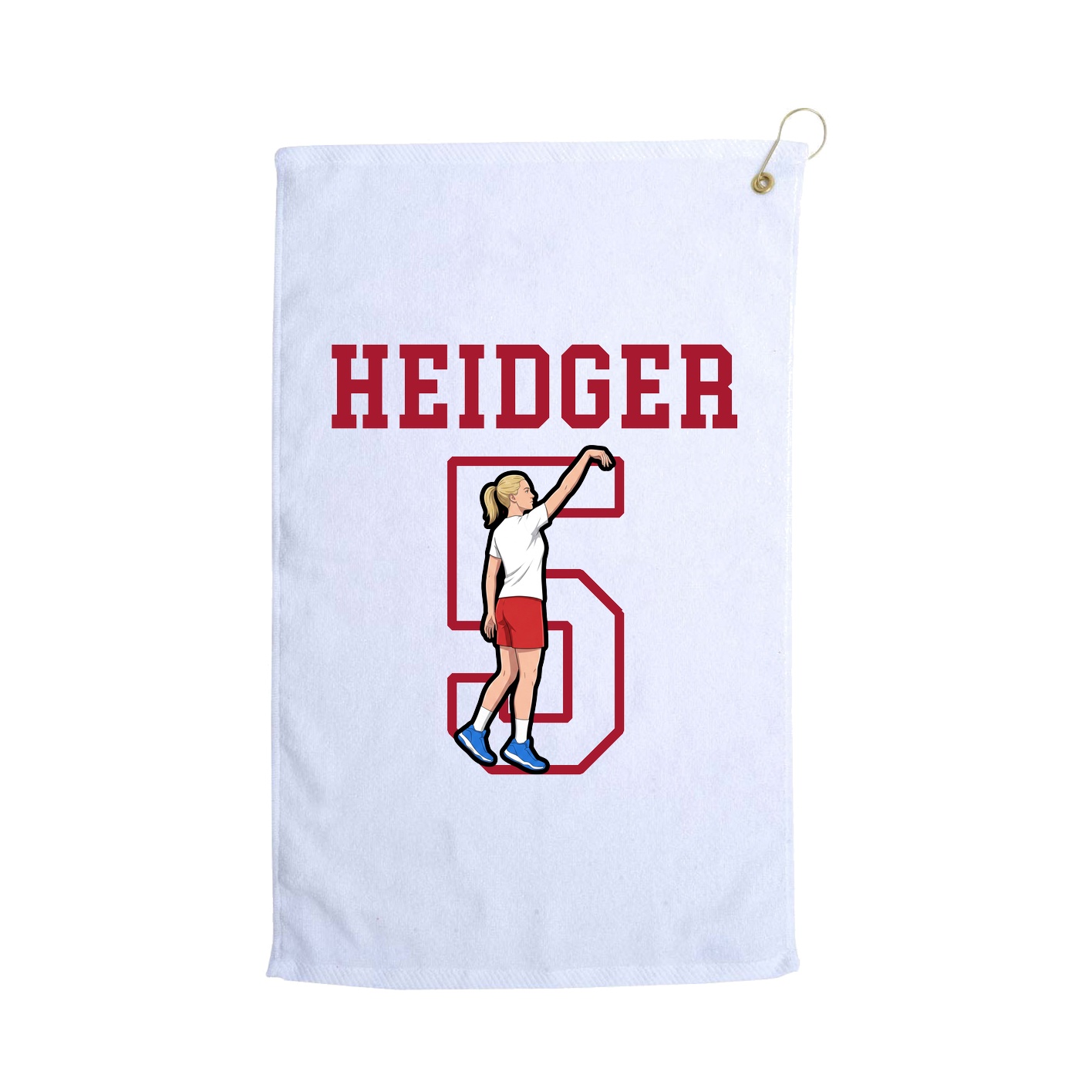 Golf Towel — Shirsey in White