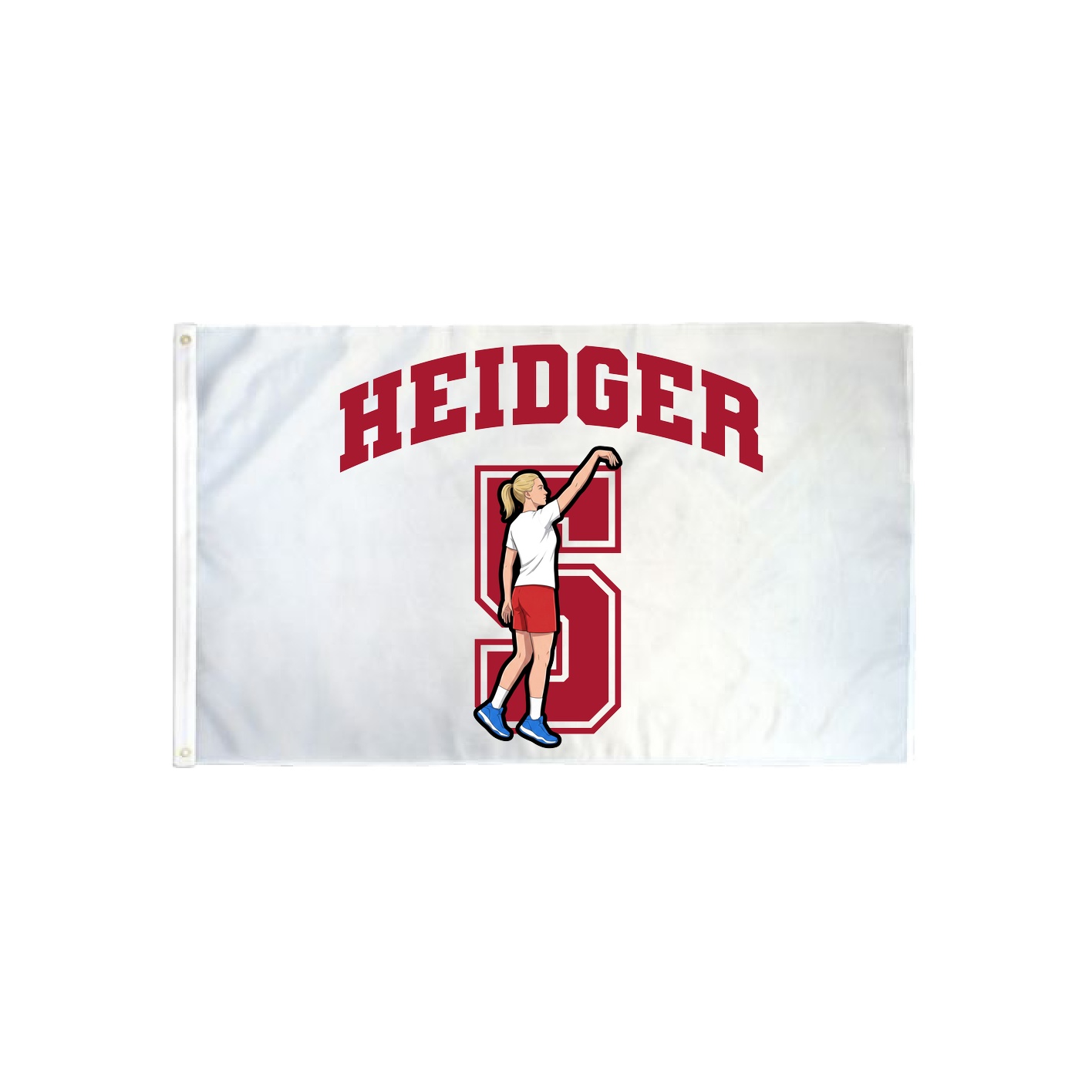 3x5 Flag — Number in Classic
