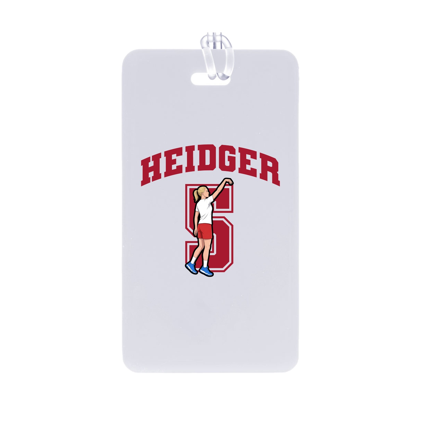 Bag Tag — Number in Classic