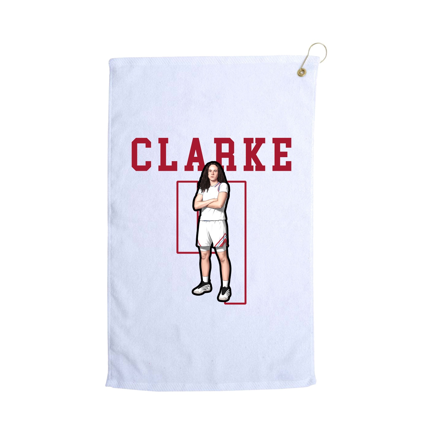 Golf Towel — Shirsey in White