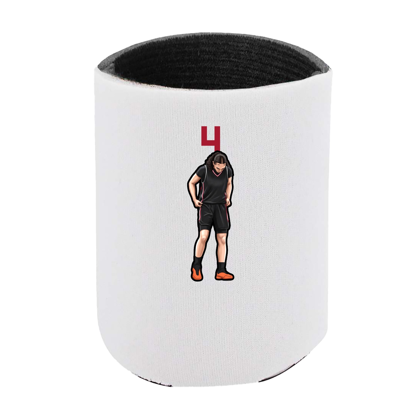 Can Holder — Number Top in White