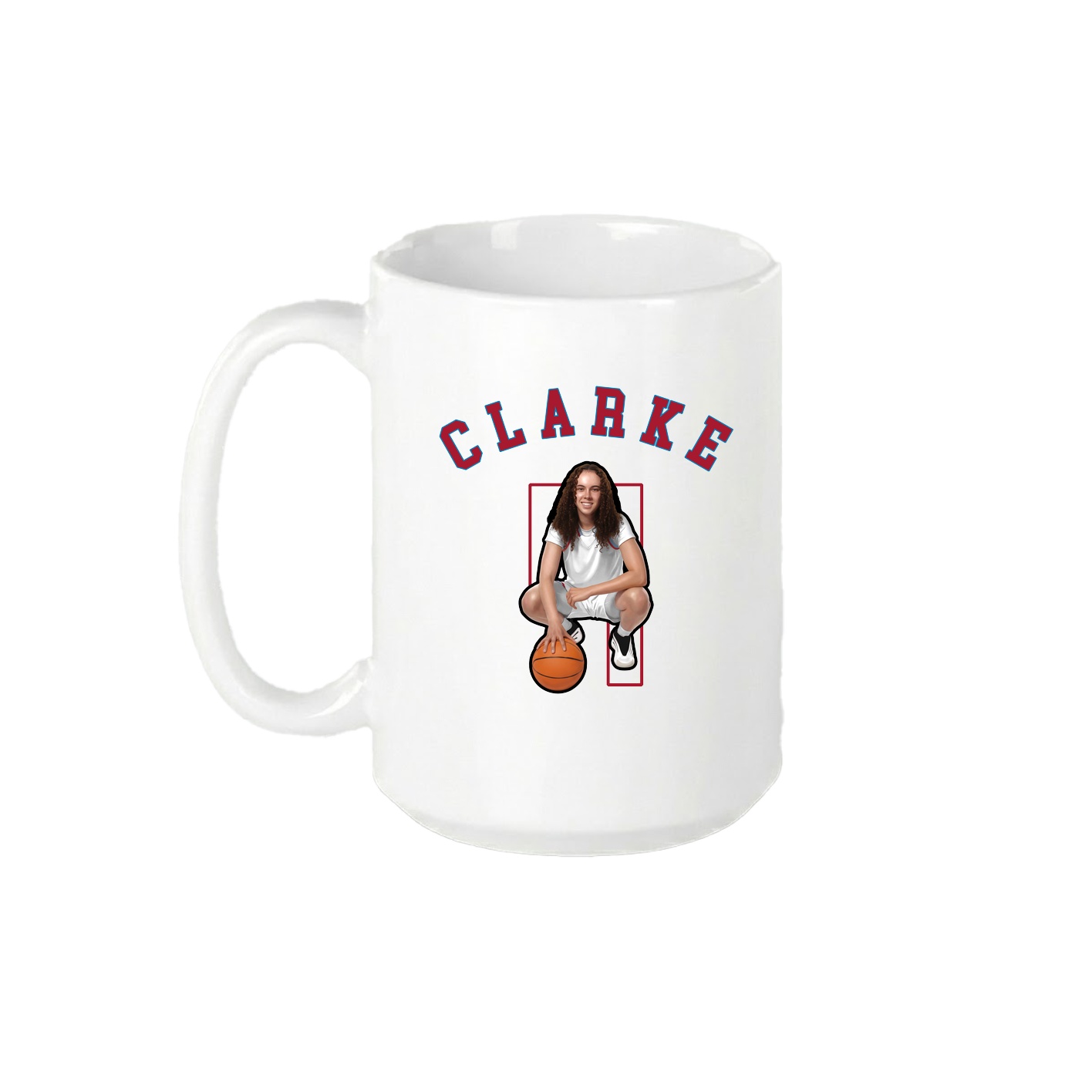 15oz Coffee Mug — Shirsey Arch in White