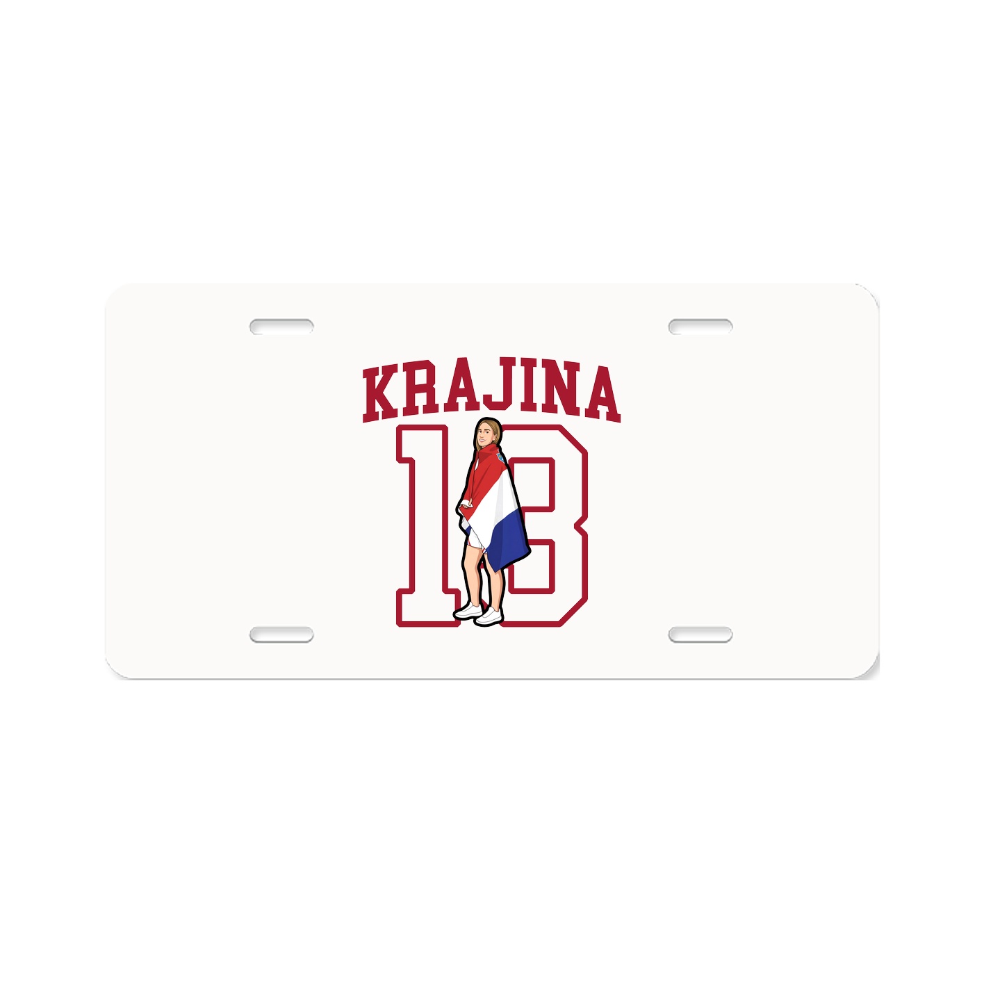 License Plate — Shirsey in Classic