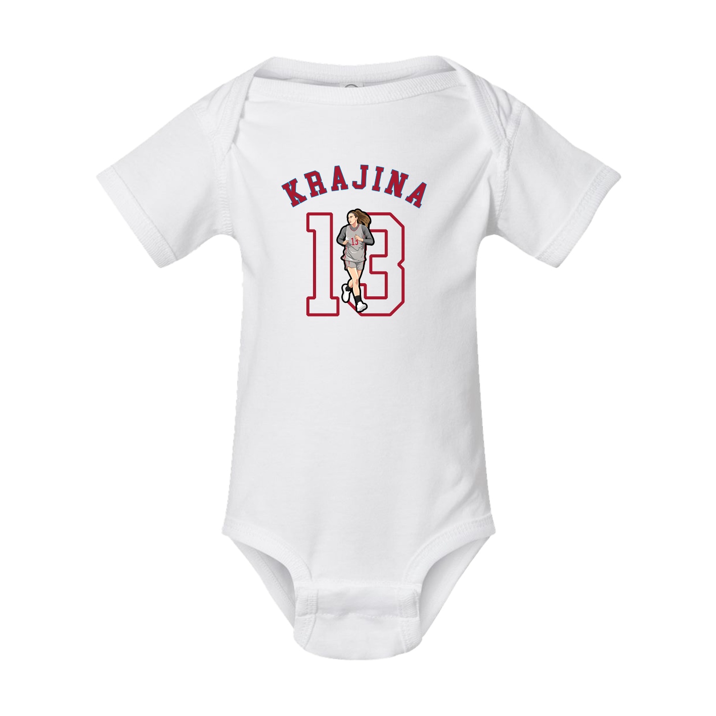 Baby Onesie — Shirsey Arch in White