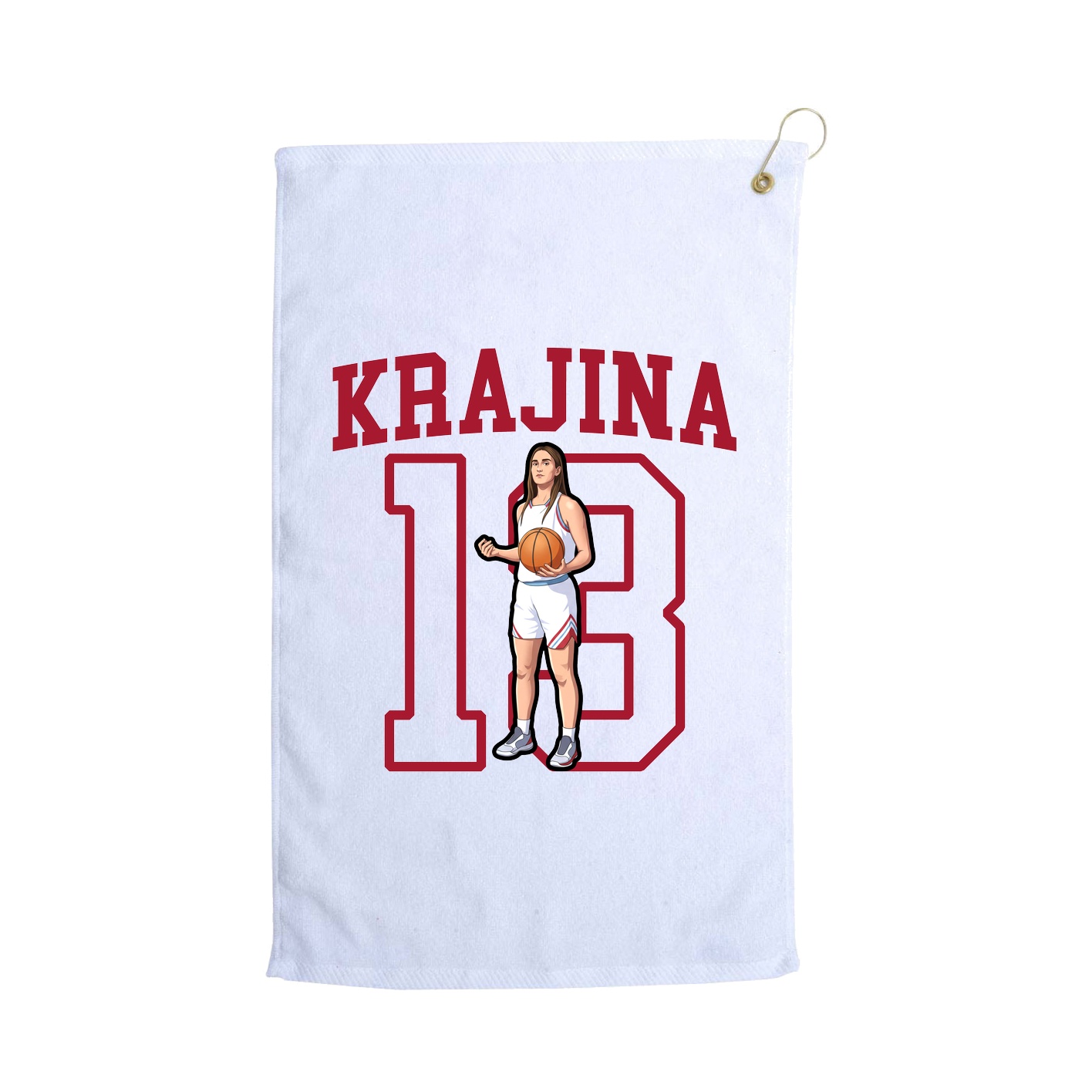 Golf Towel — Shirsey in White