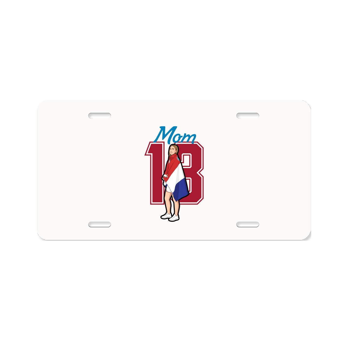 License Plate — Mothers Day Shirsey in Classic