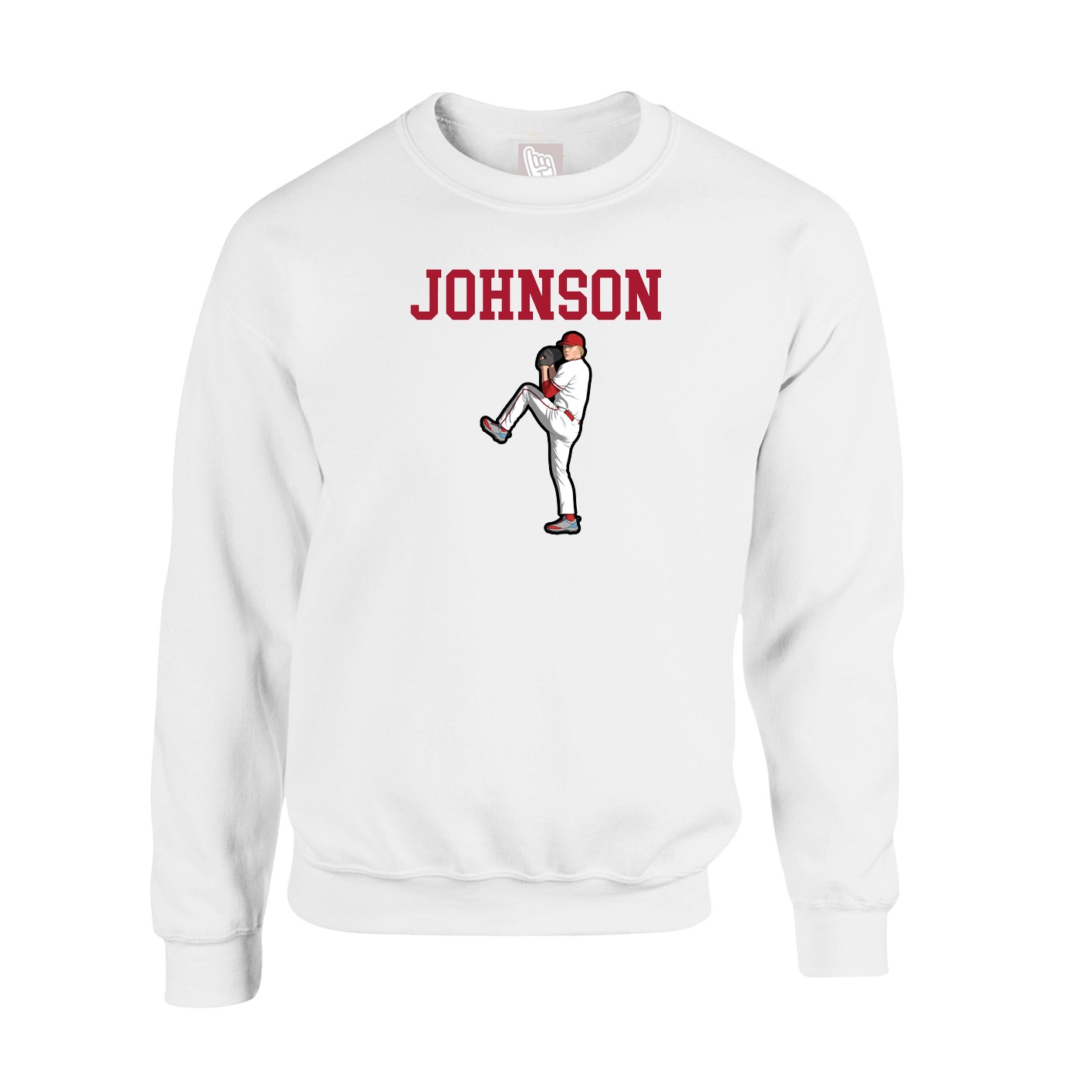 Fleece Crew — Shirsey in White